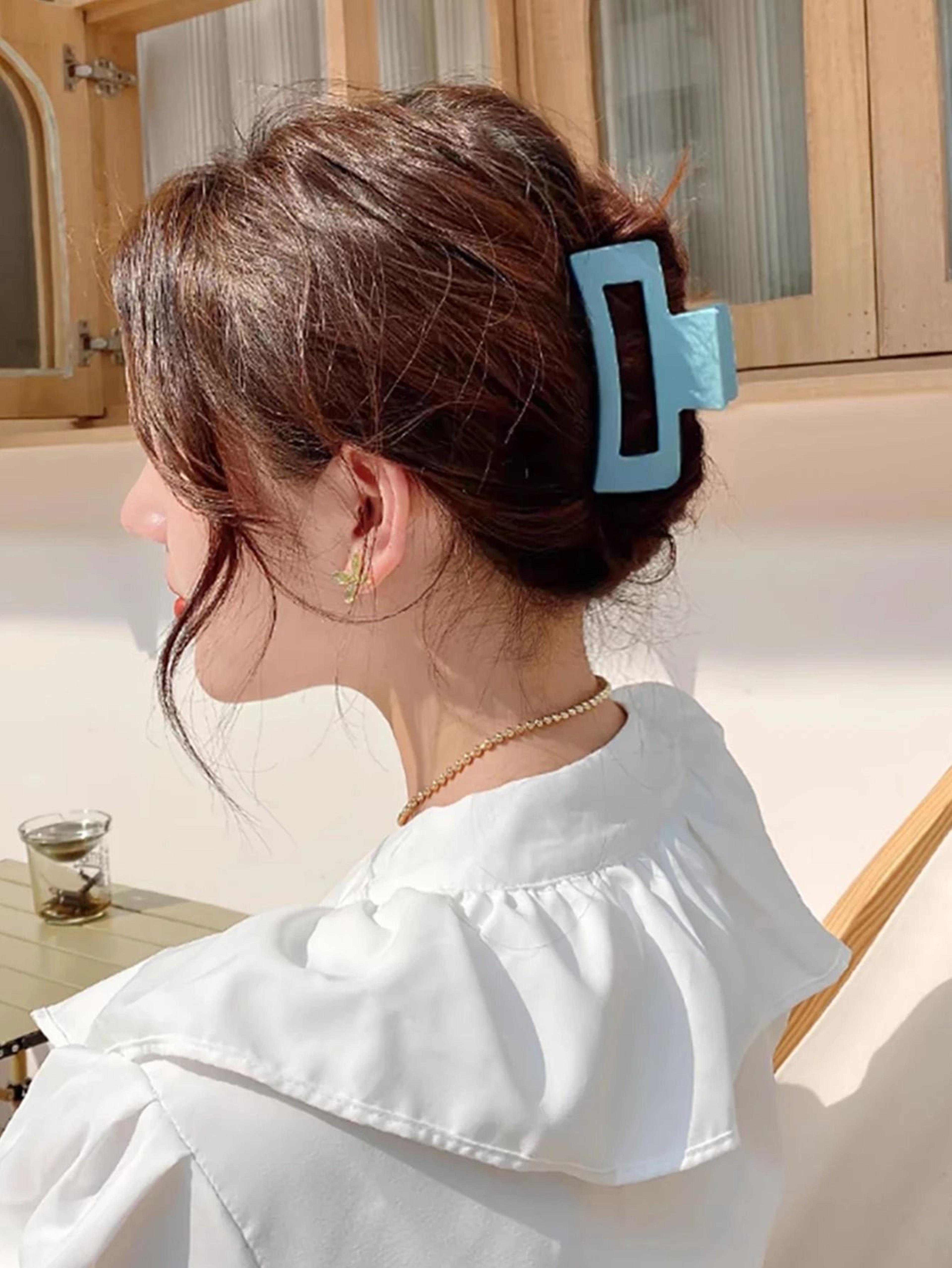Medium Matte Hair Claw Clips For Women And Girls 5