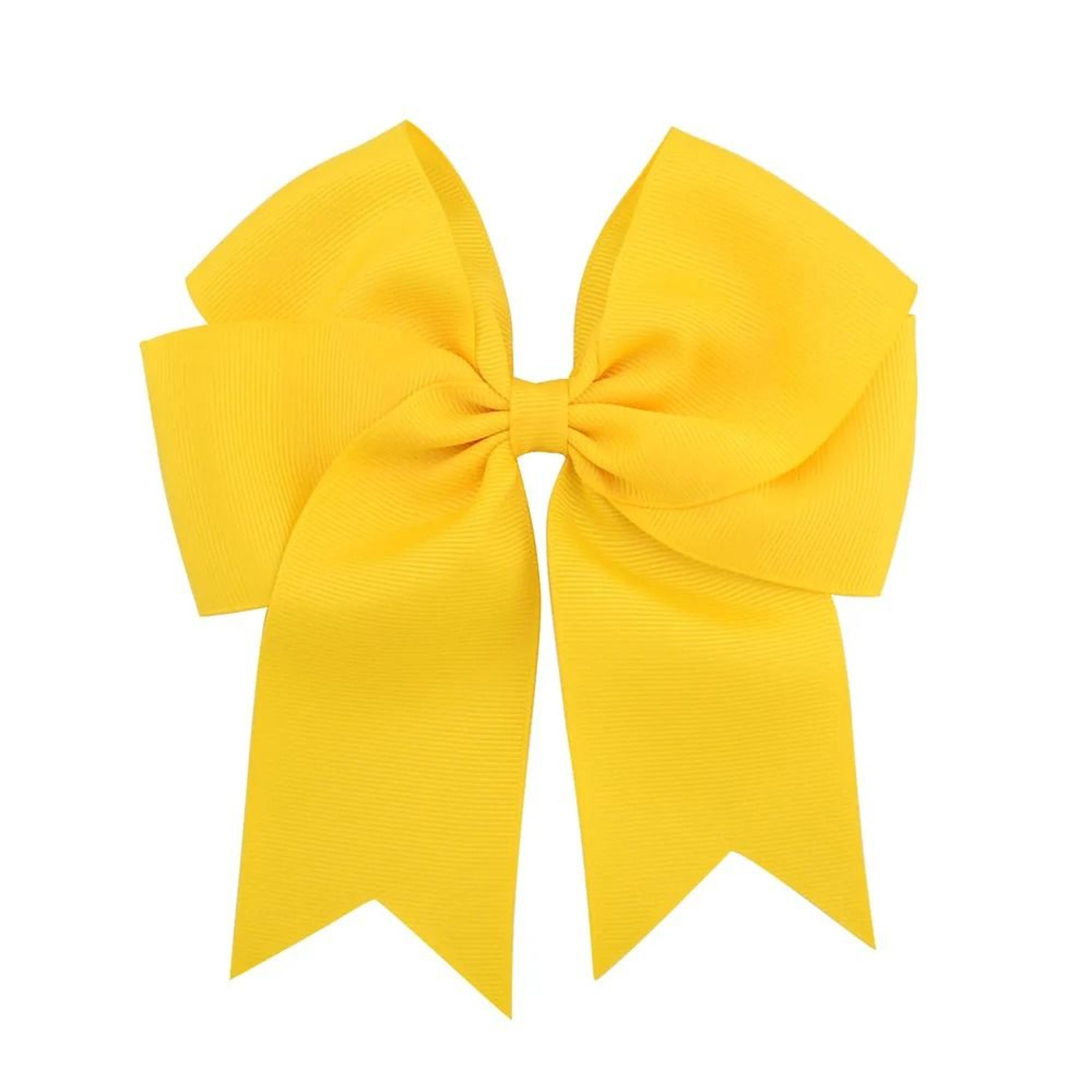 Colorful Grosgrain Ribbon Hair Bow Clip For Girls 12