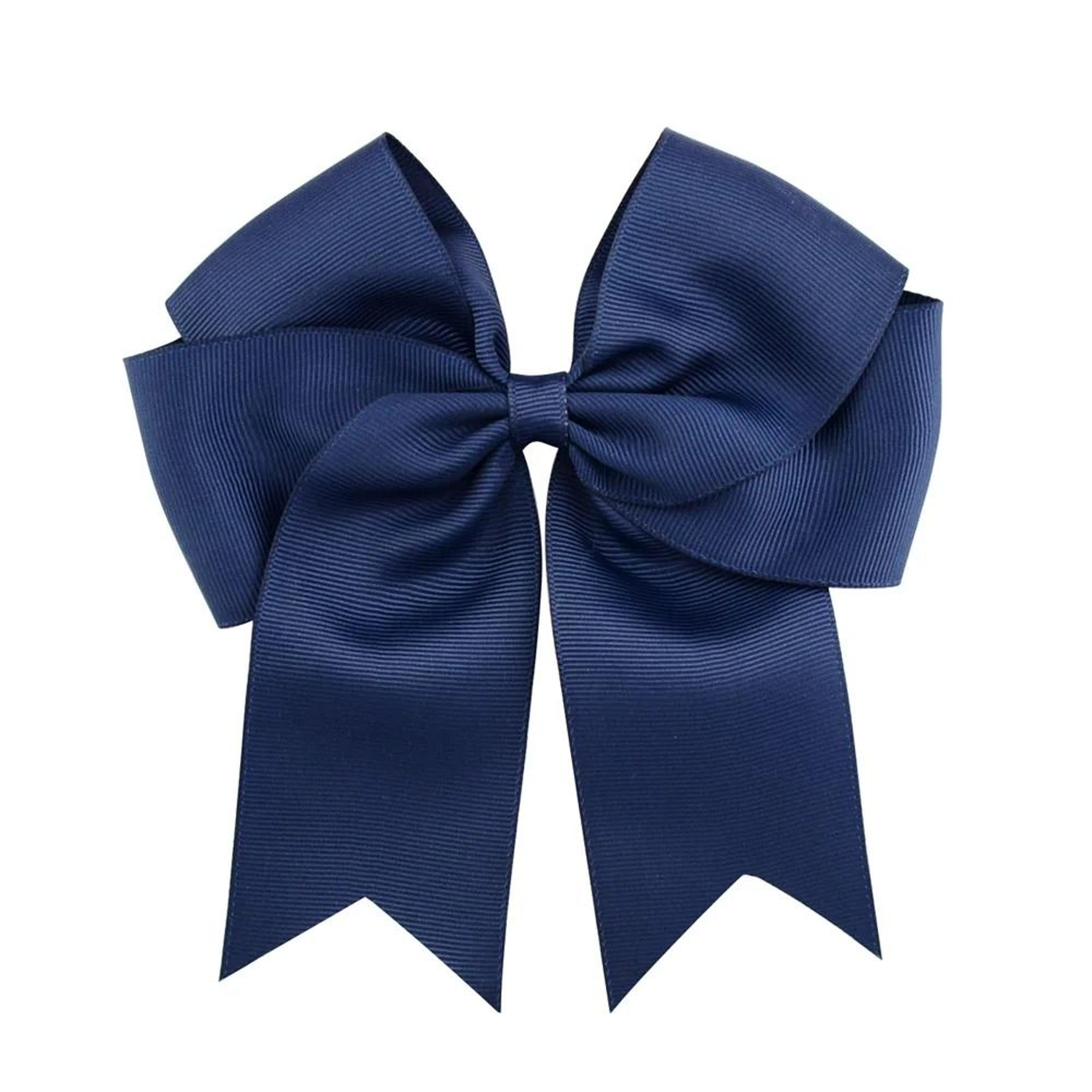 Colorful Grosgrain Ribbon Hair Bow Clip For Girls 7