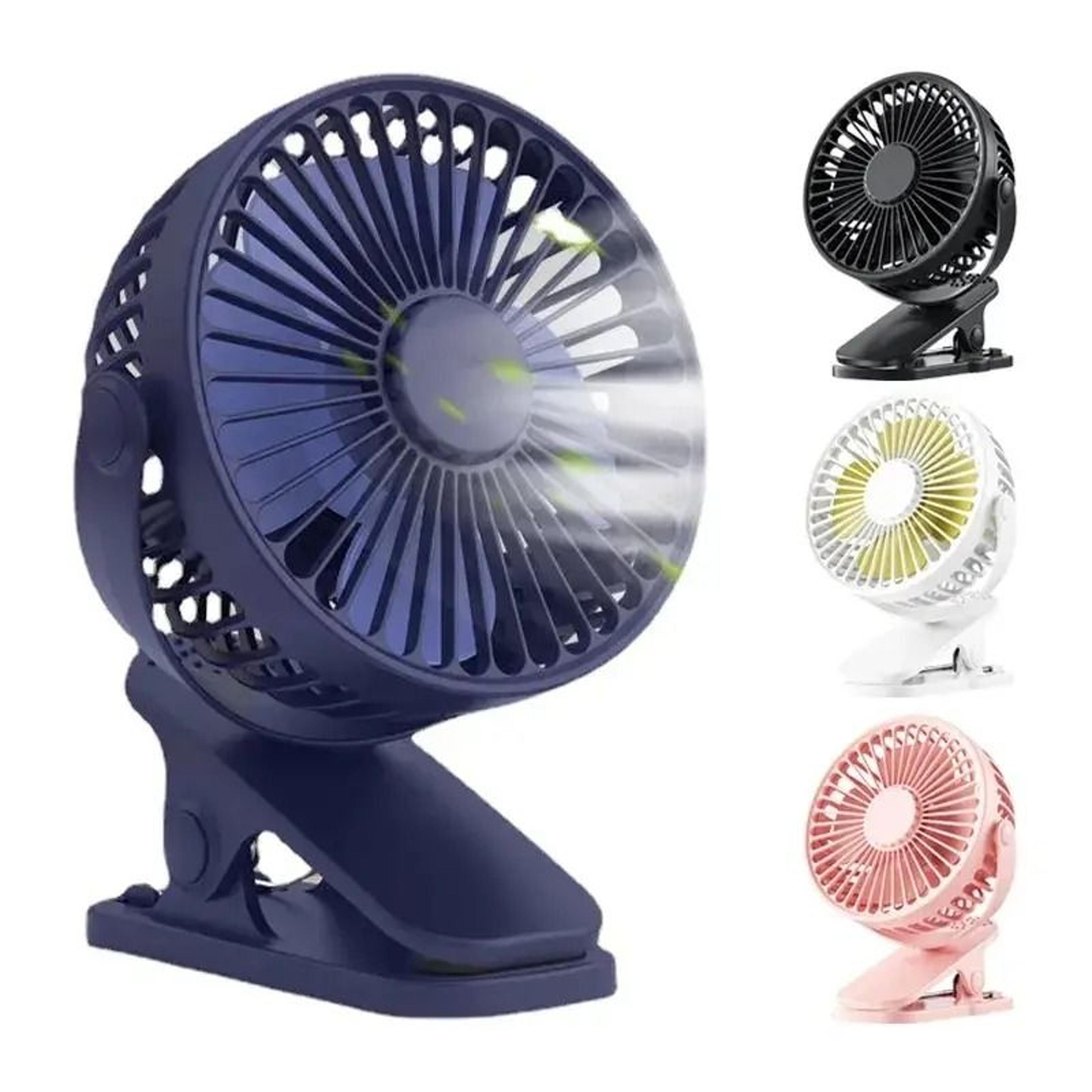 portable quiet mini clip fan for home desk and stroller