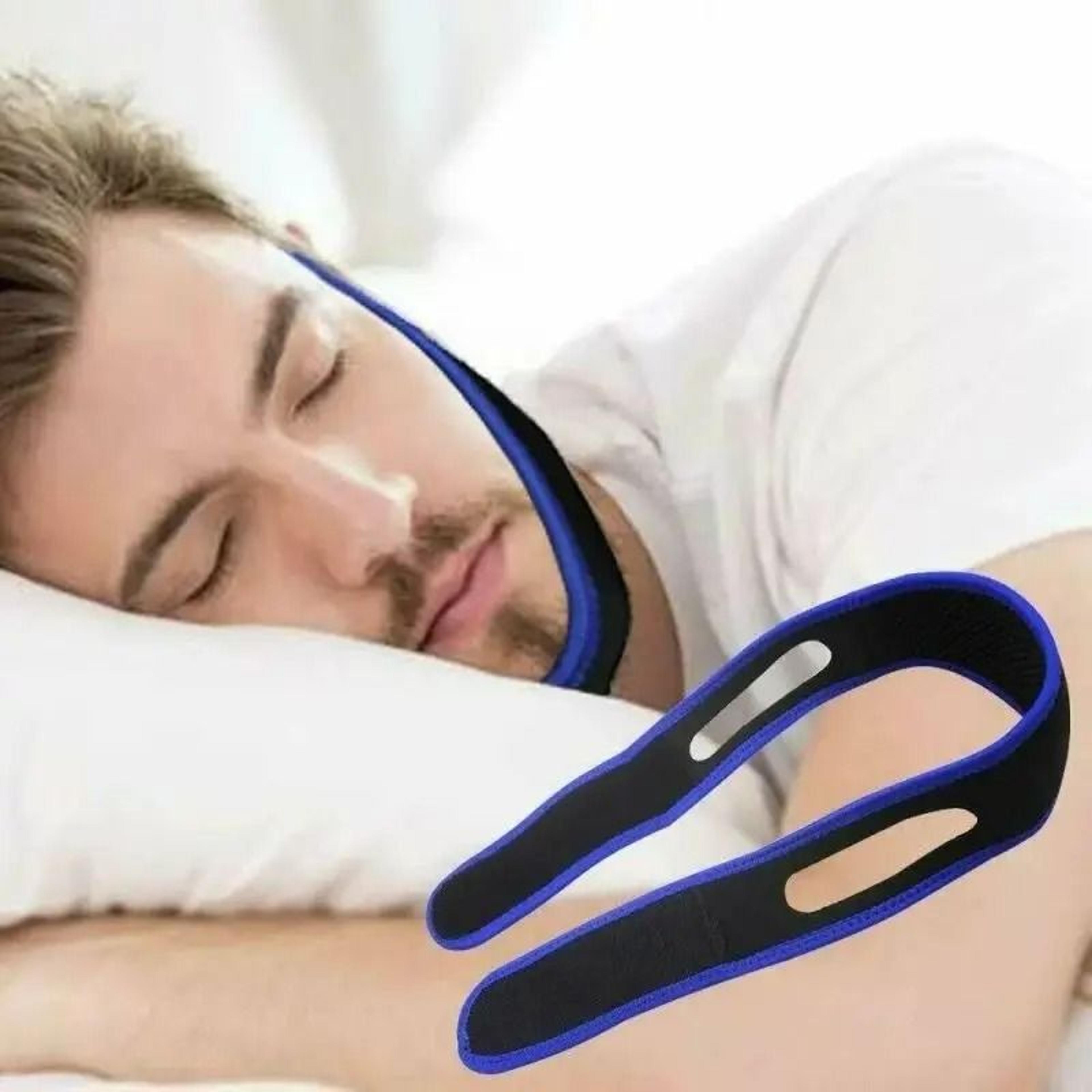 Adjustable Anti Snoring Chin Strap For Better Sleep 2