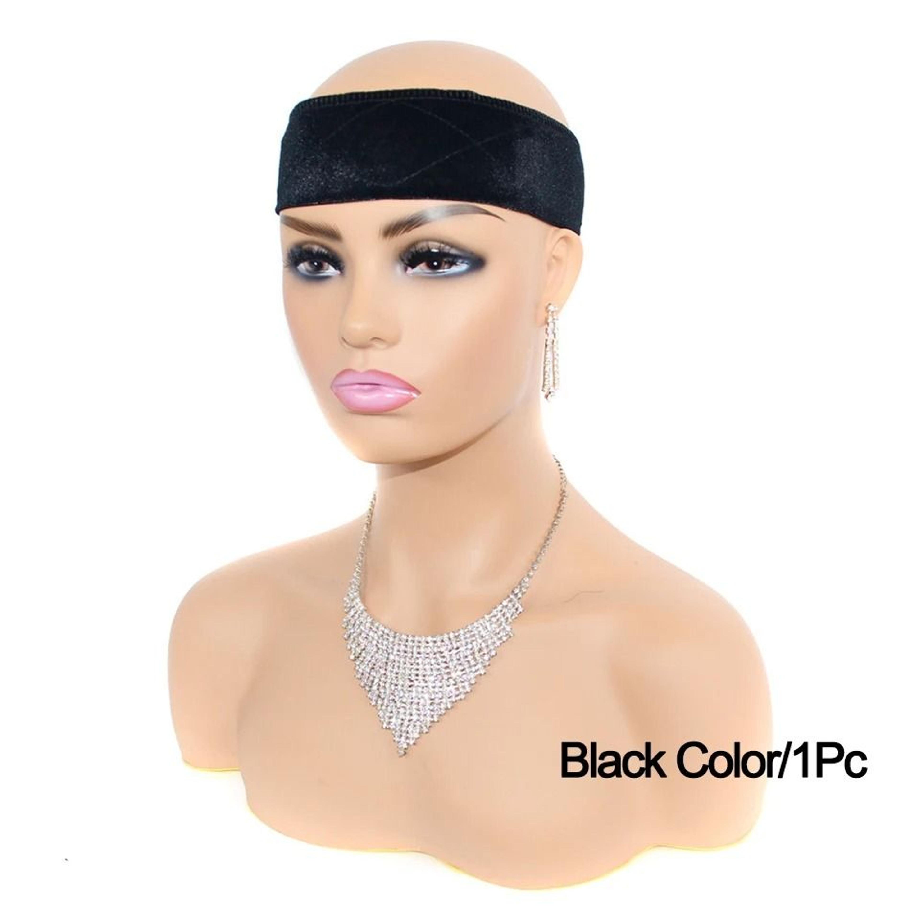 Soft Velvet Adjustable Wig Grip Headband For Secure Wig Fit 7