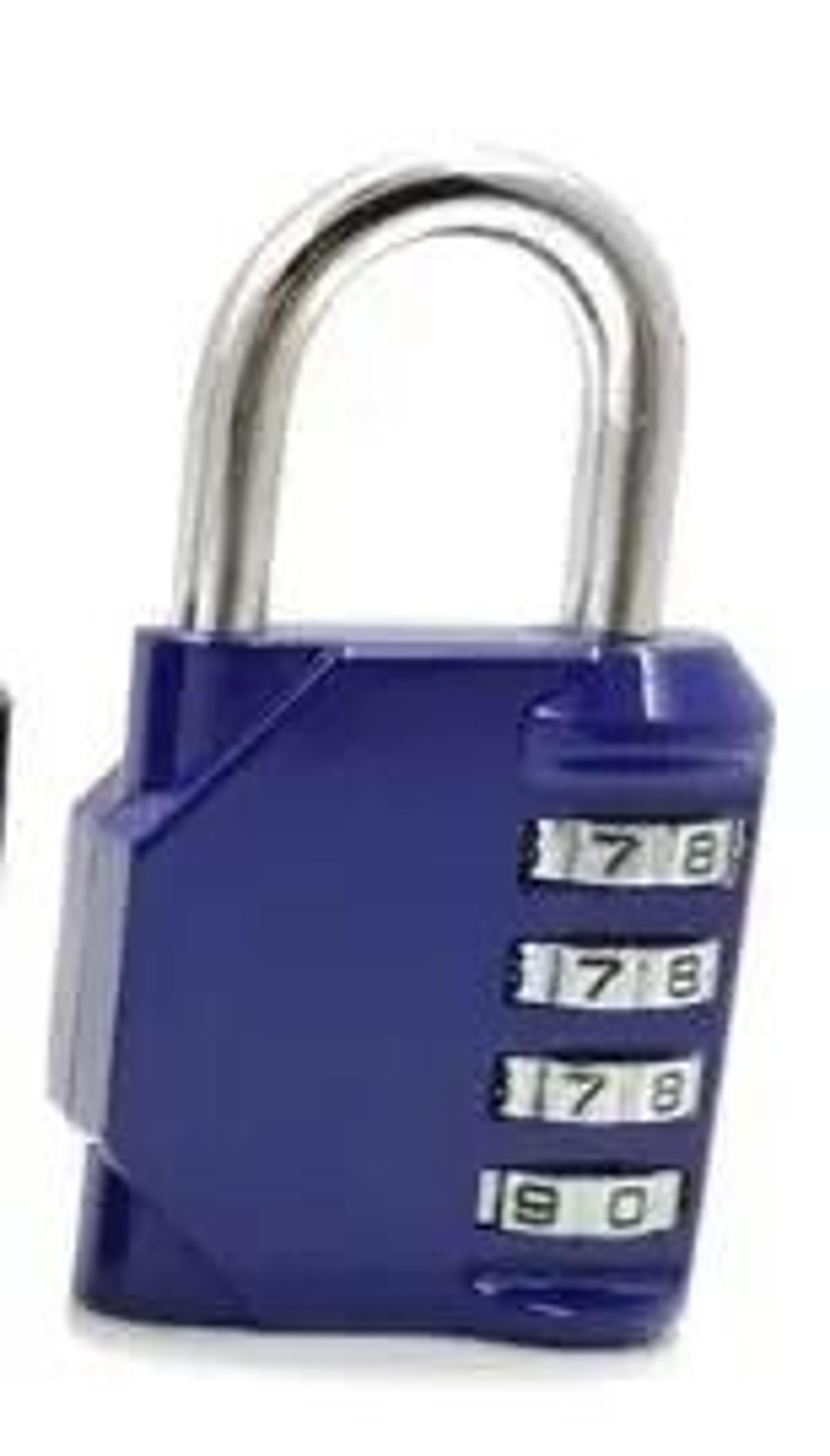 Compact 4 Digit Password Lock For Cabinets Backpacks Luggage And Dorm Use 7