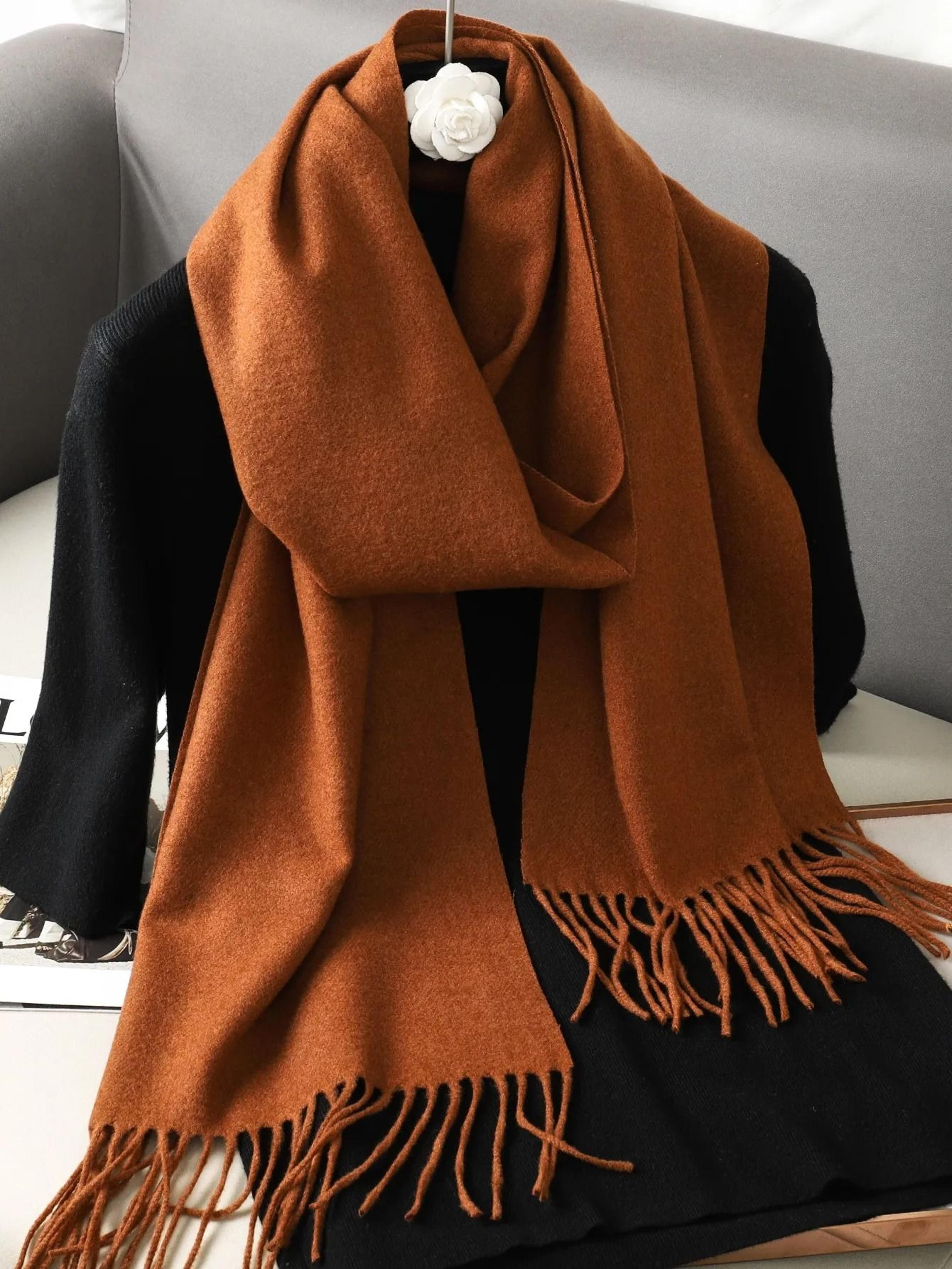 Warm Thick Winter Scarf For Women Outdoor Use And Fashion 6