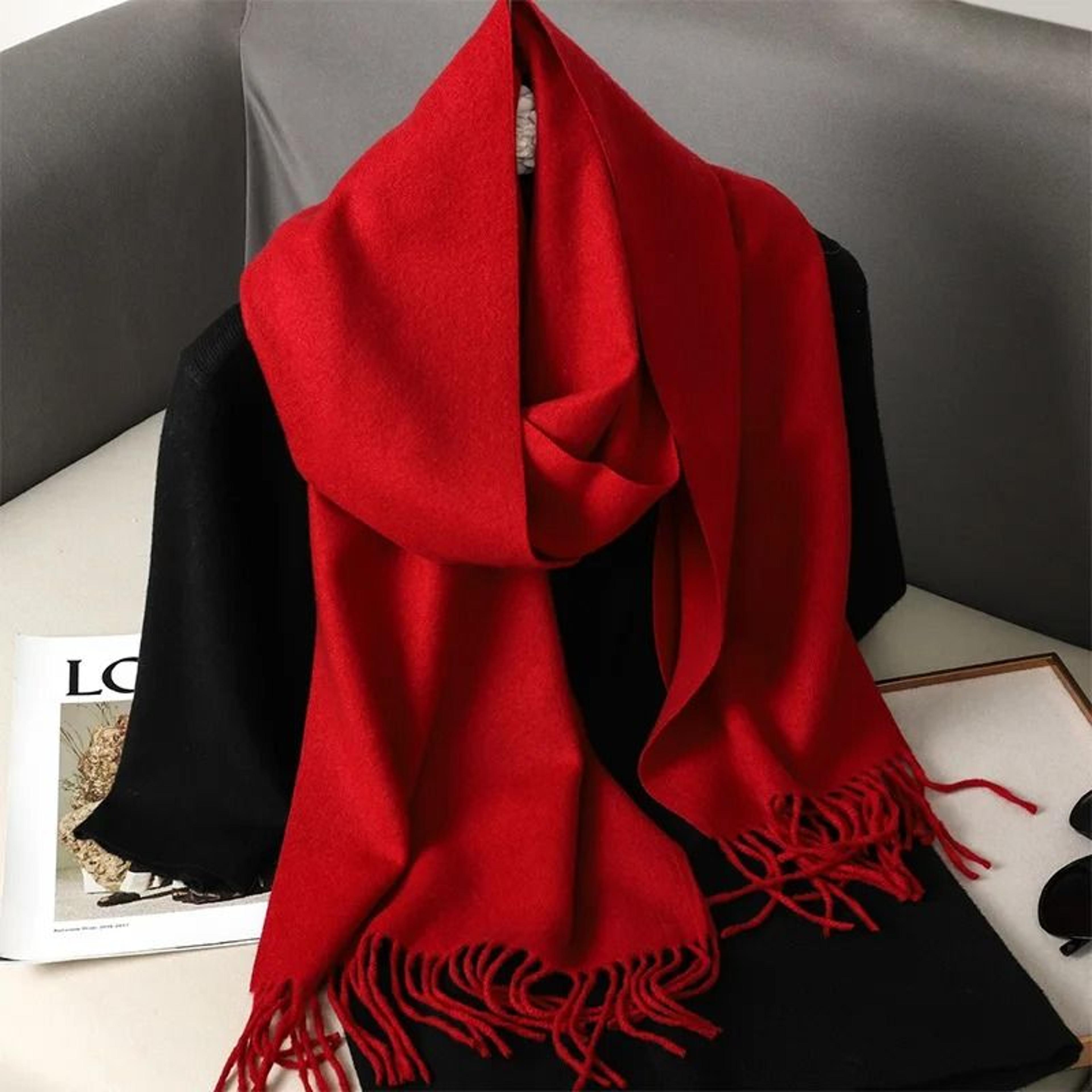 Warm Thick Winter Scarf For Women Outdoor Use And Fashion 8