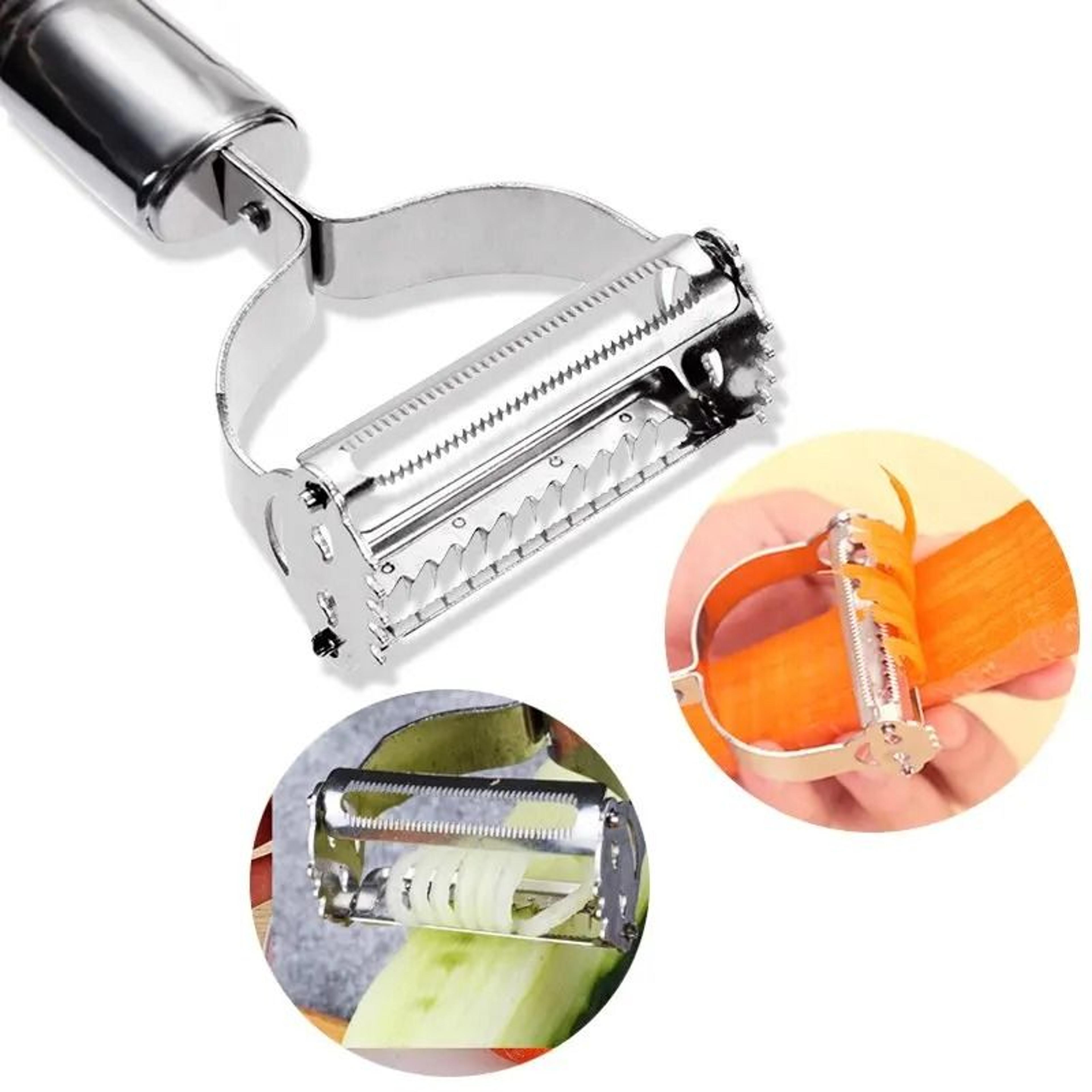Stainless Steel Vegetable And Fruit Slicer Peeler 5