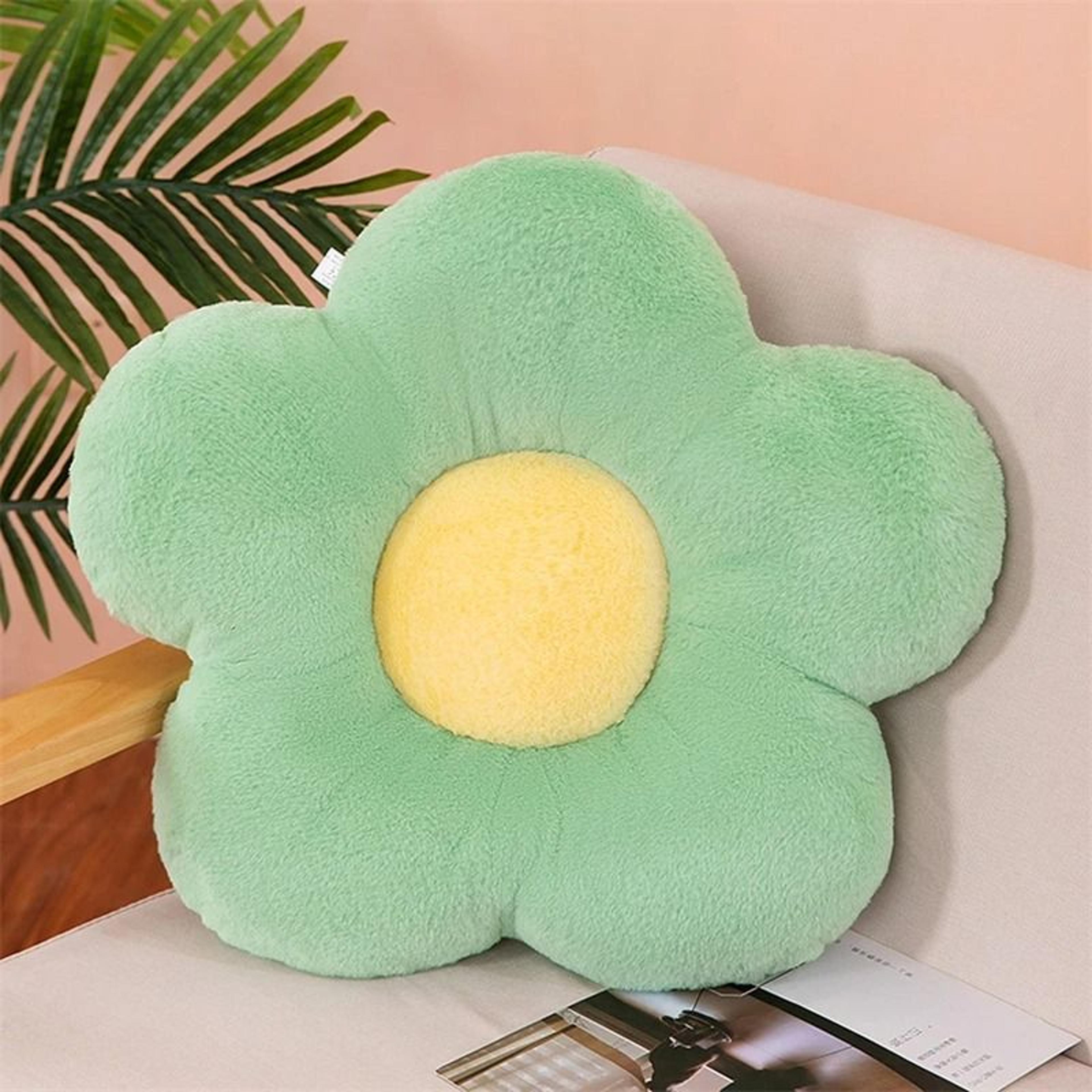 Soft Five Petal Flower Cushion 10