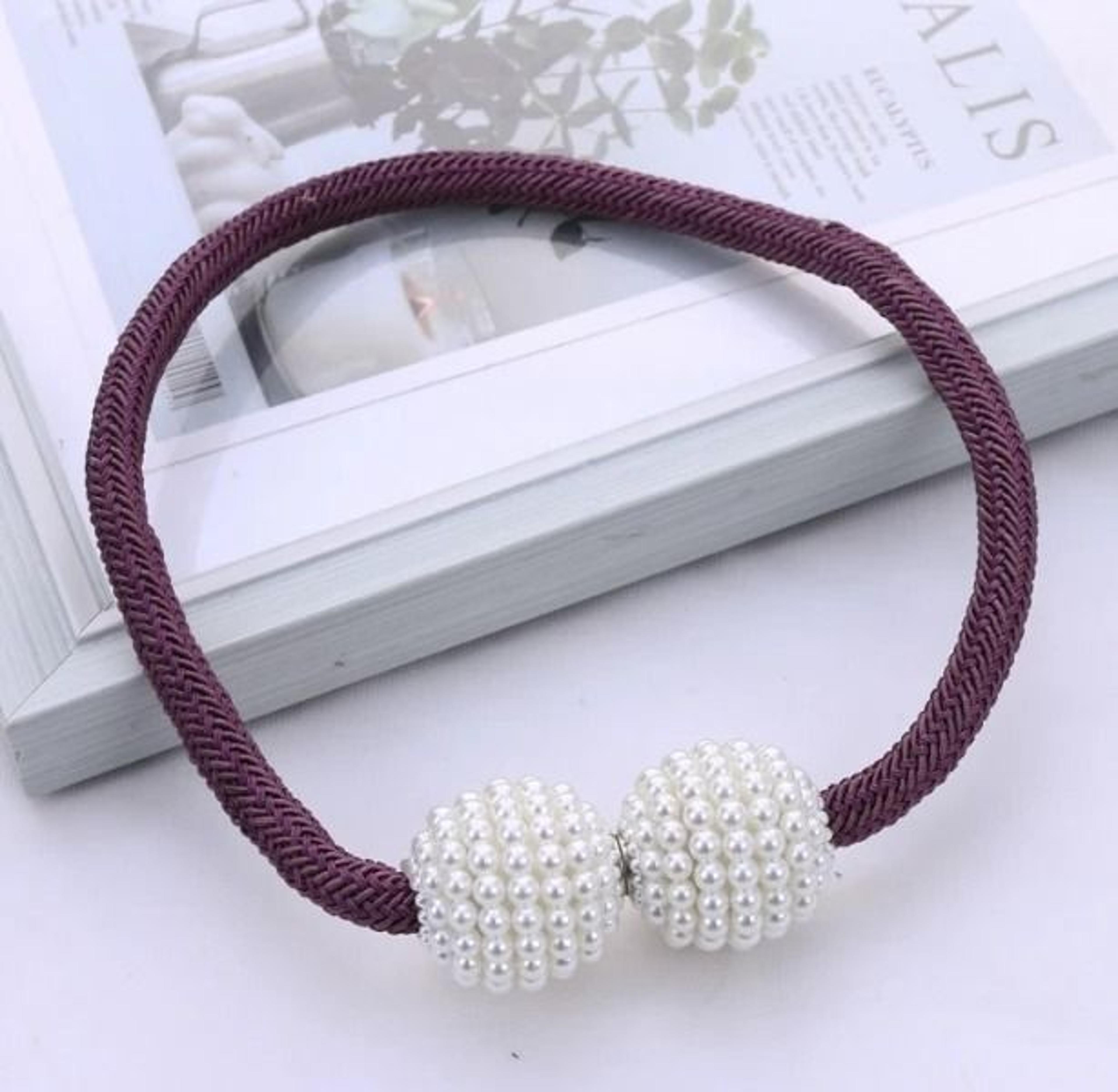 Magnetic Pearl Curtain Clip Tie Back 10