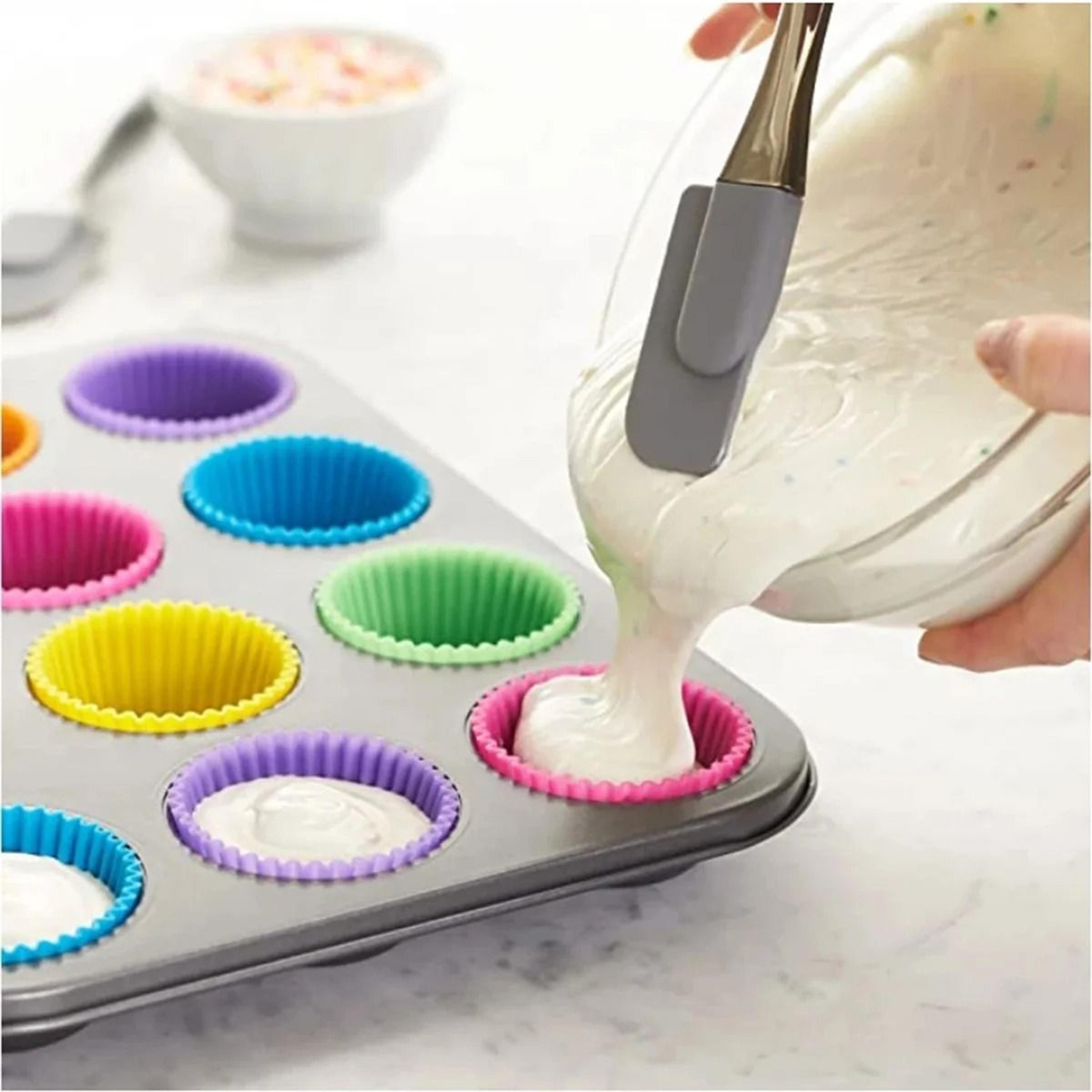 Silicone Baking Cups For Cupcakes And Pastry Molds 3