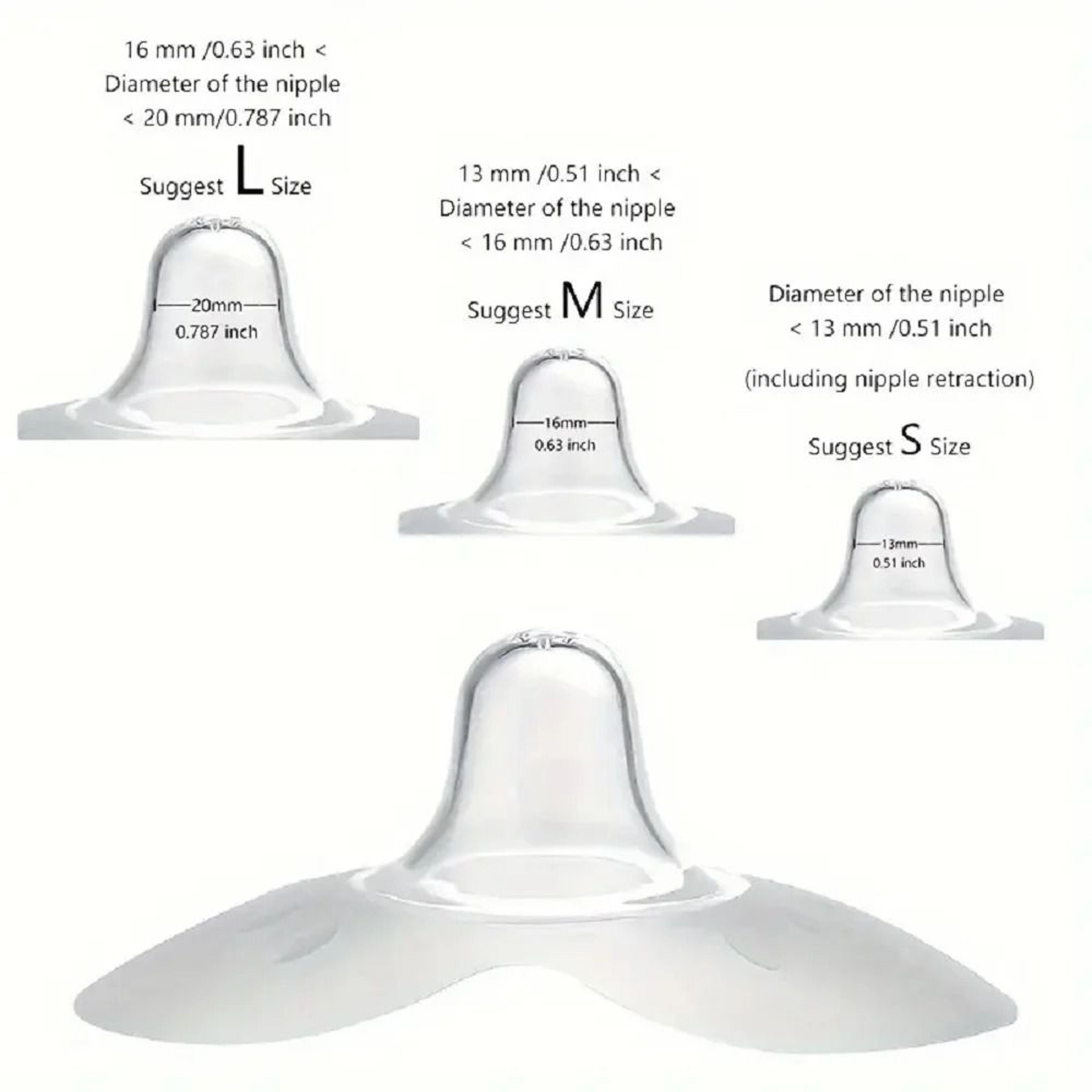 Silicone Breastfeeding Nipple Protectors 1