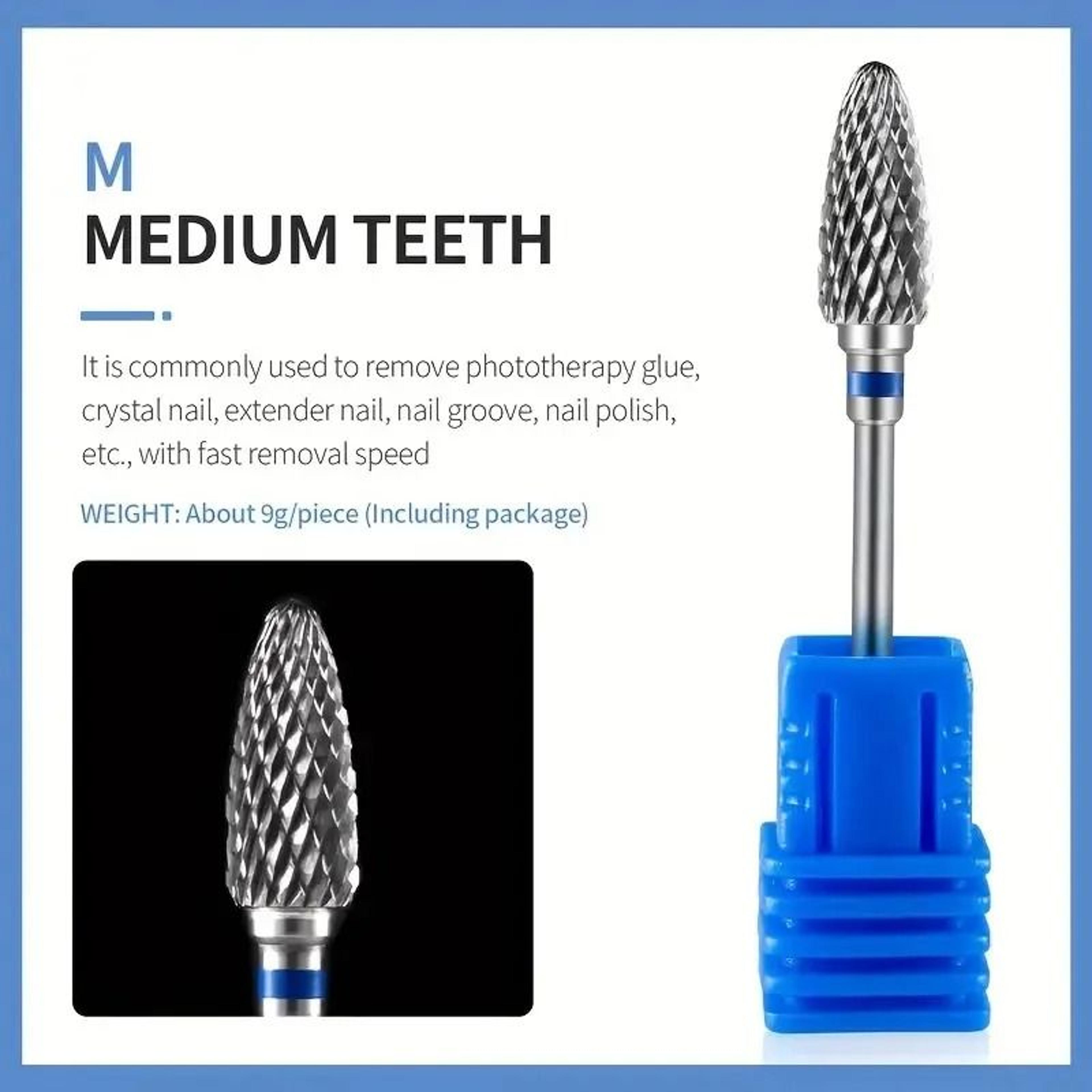 Tungsten Carbide Nail Drill Bits For Electric Manicure Tools 6