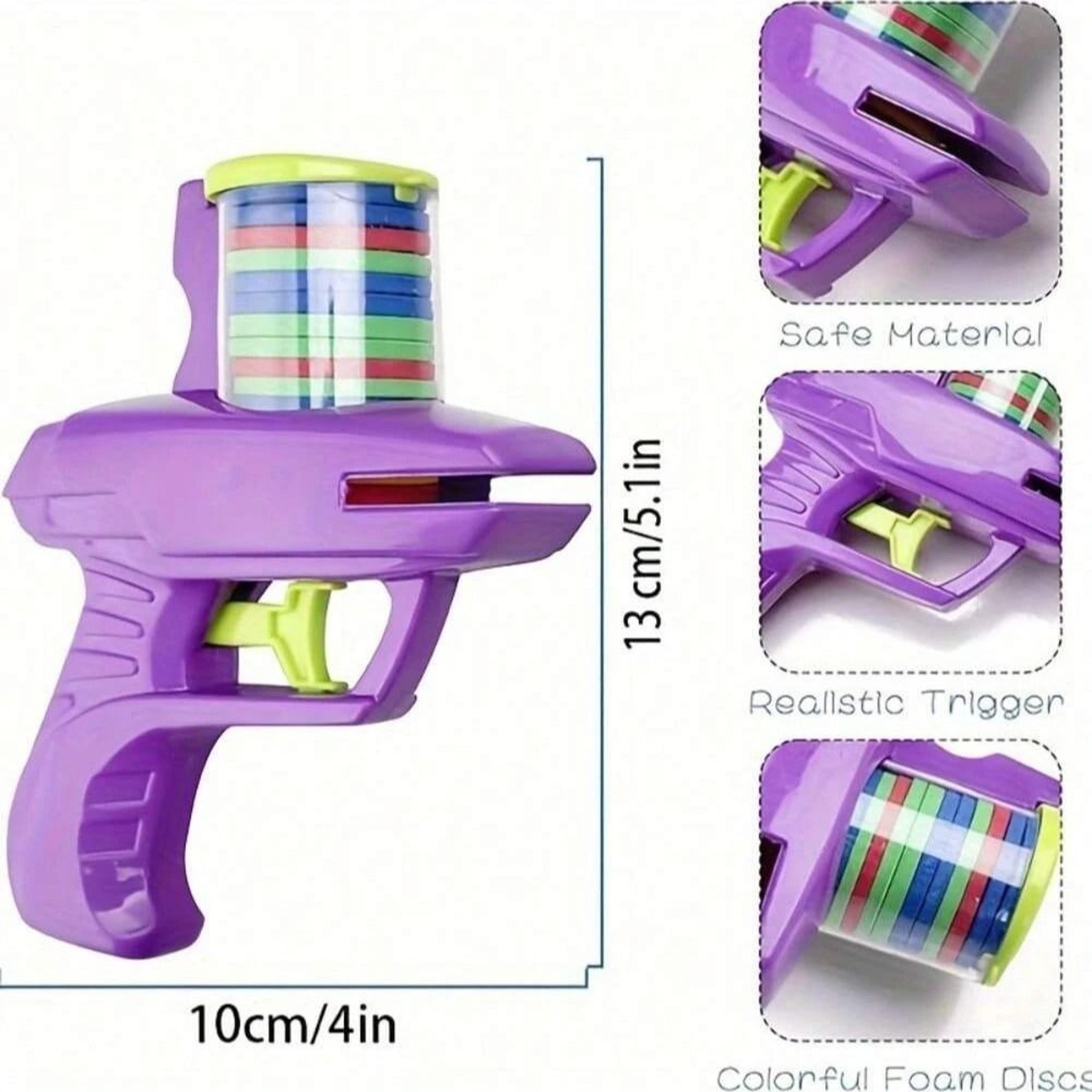 Foam Disc Launcher Toy For Kids 3