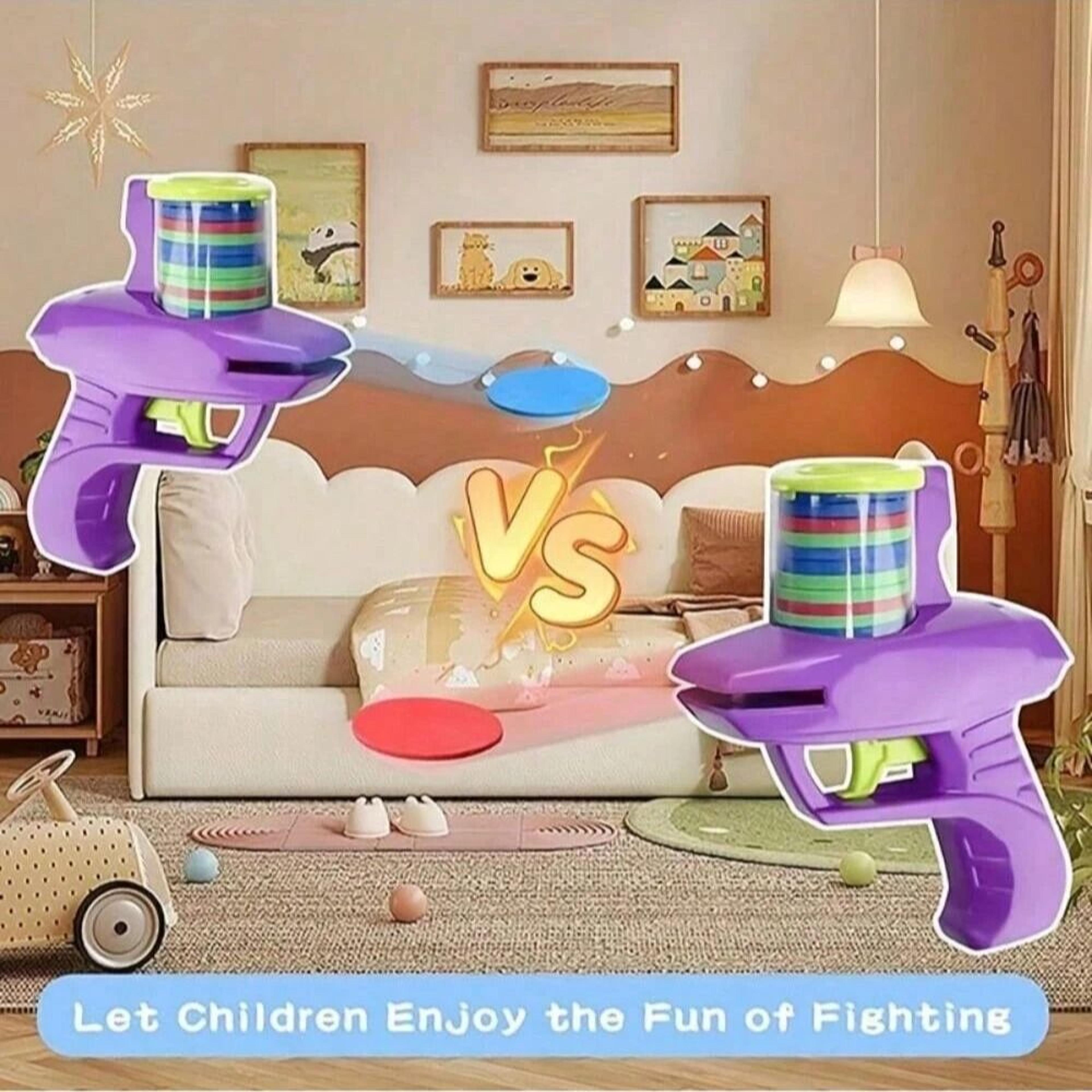 Foam Disc Launcher Toy For Kids 5