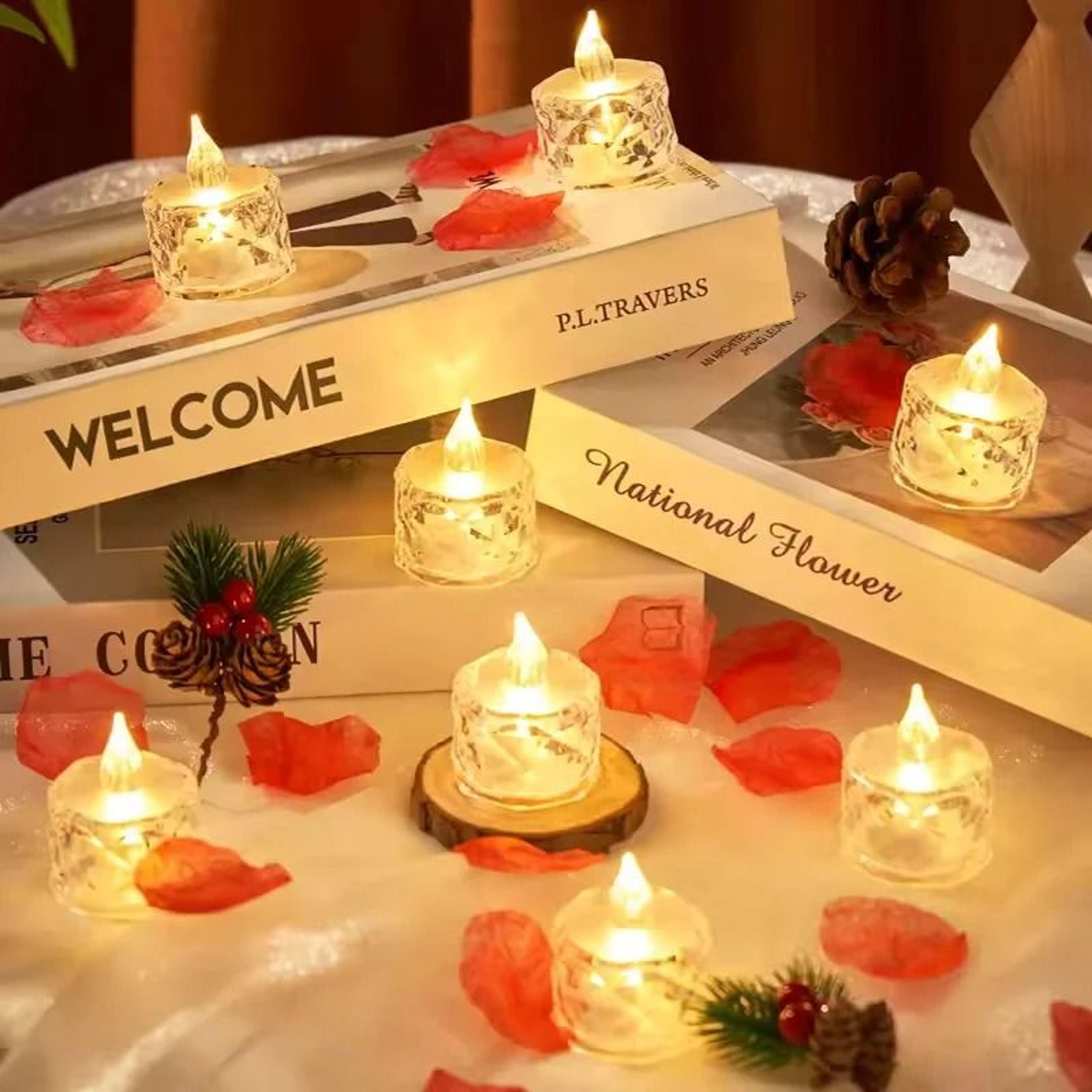 Flameless LED Light Candle Set For Decor 1