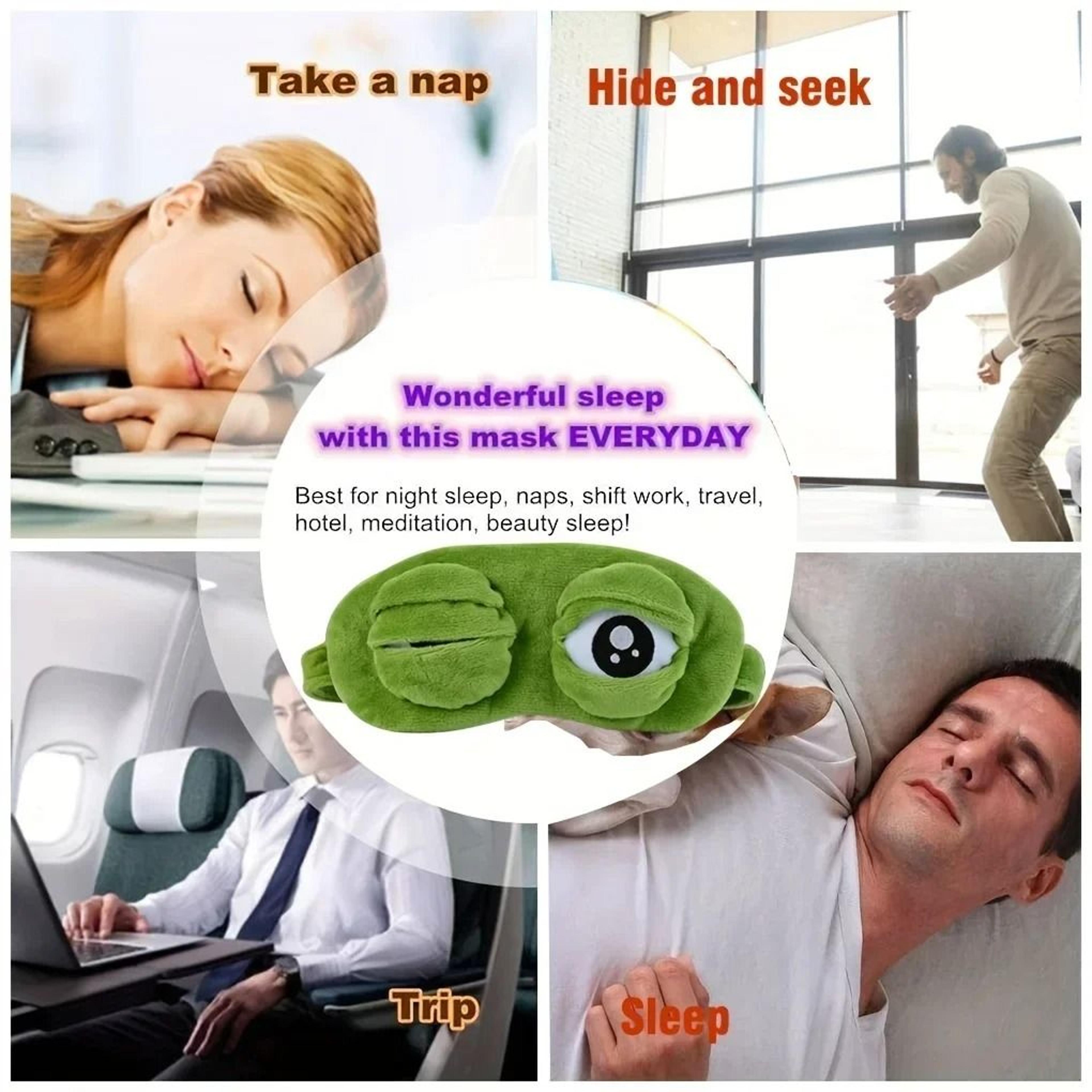Comfort Dream Frog Sleep Mask 3