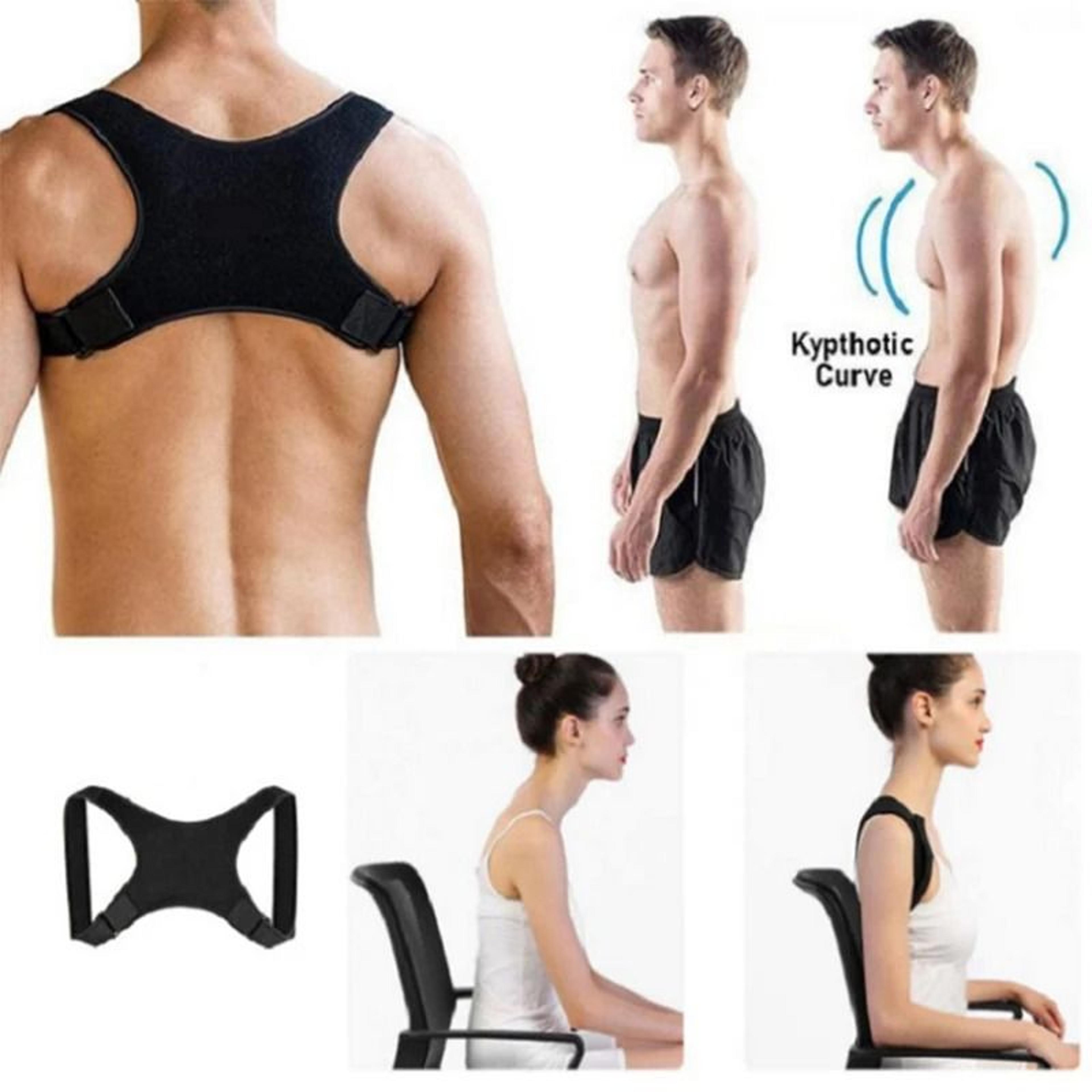Adjustable Posture Support Back Brace 1