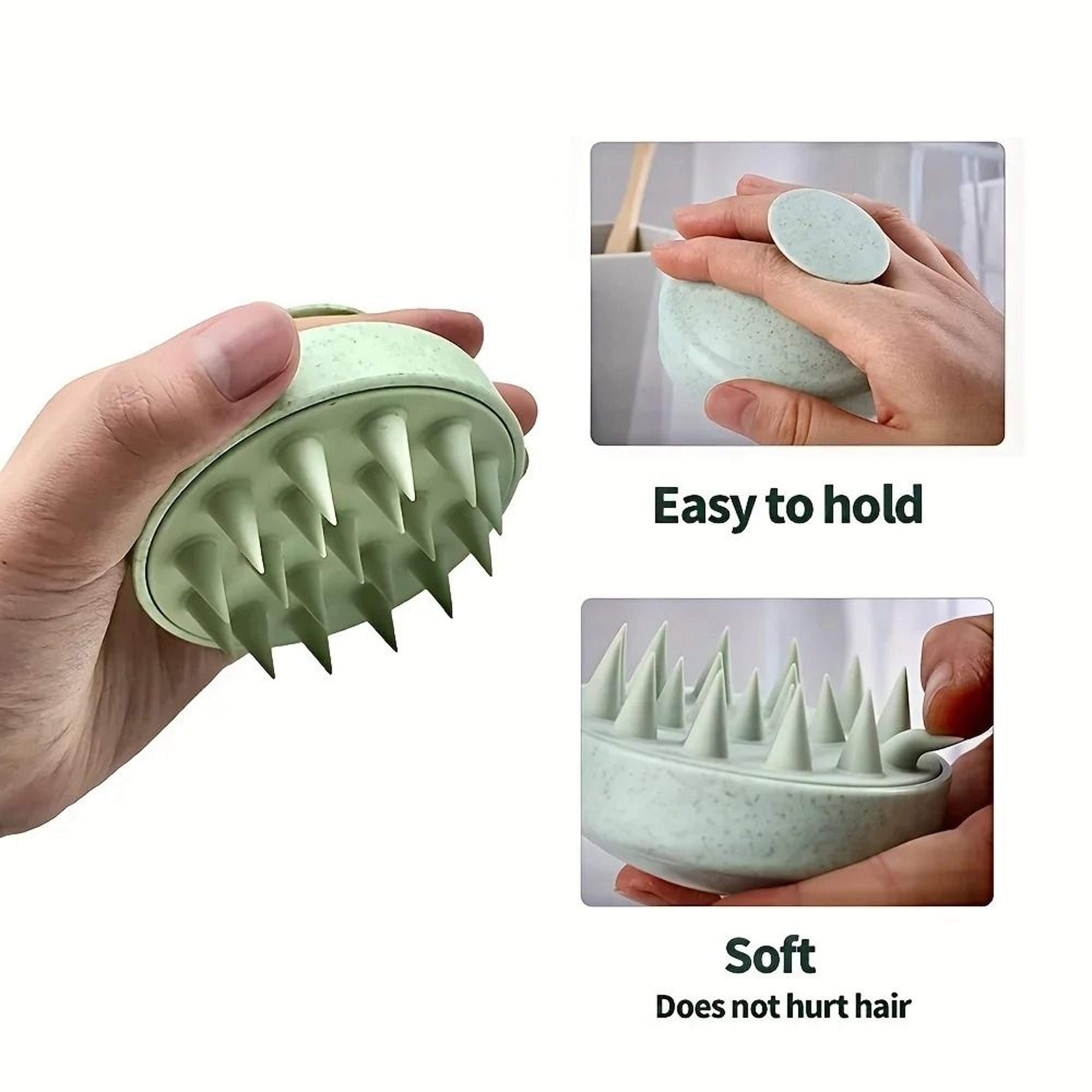 Silicone Scalp Shampoo And Body Massage Brush 2