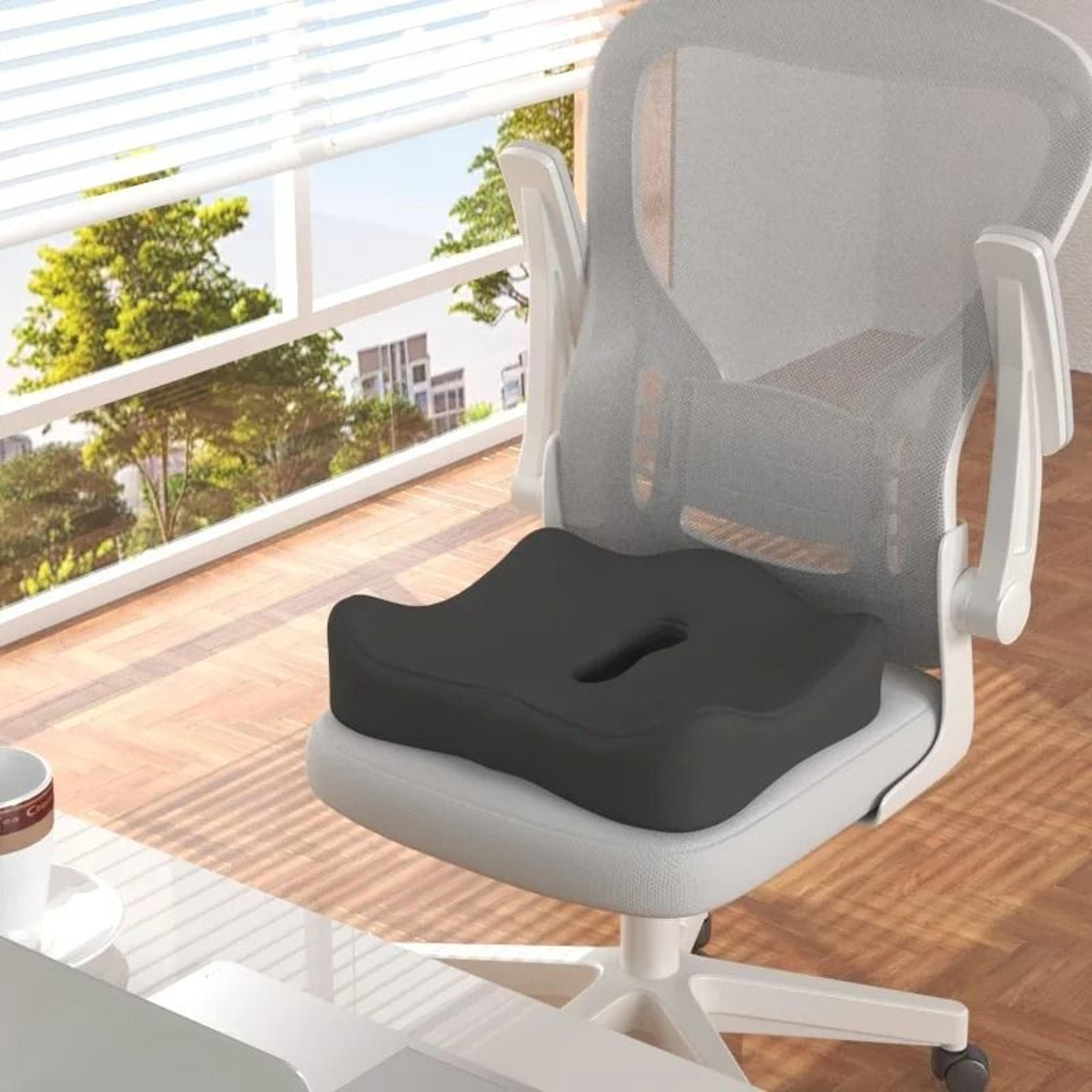Ergonomic Three Zone Memory Foam Seat Cushion 9