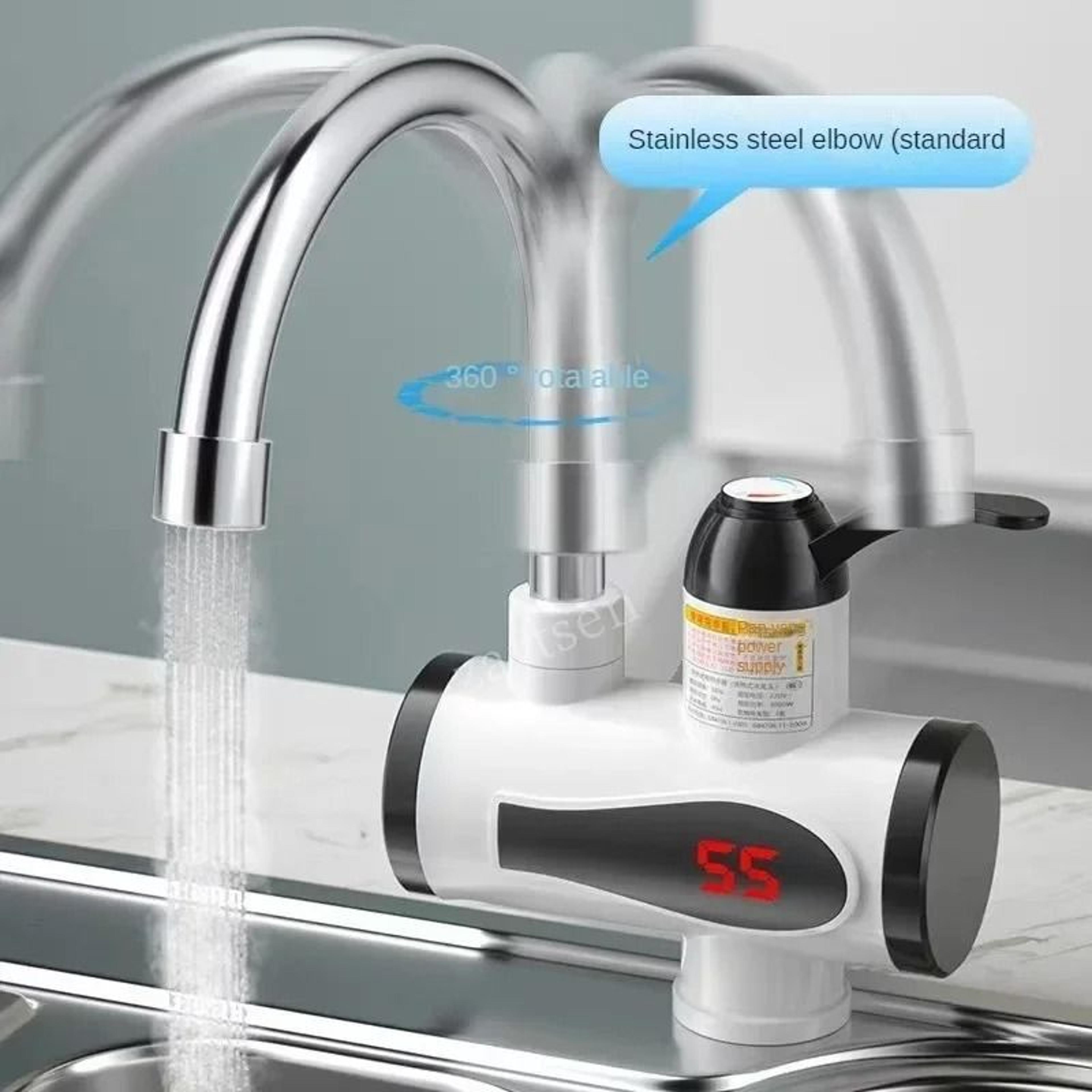 Instant Heat Electric Kitchen Water Heater Faucet 2