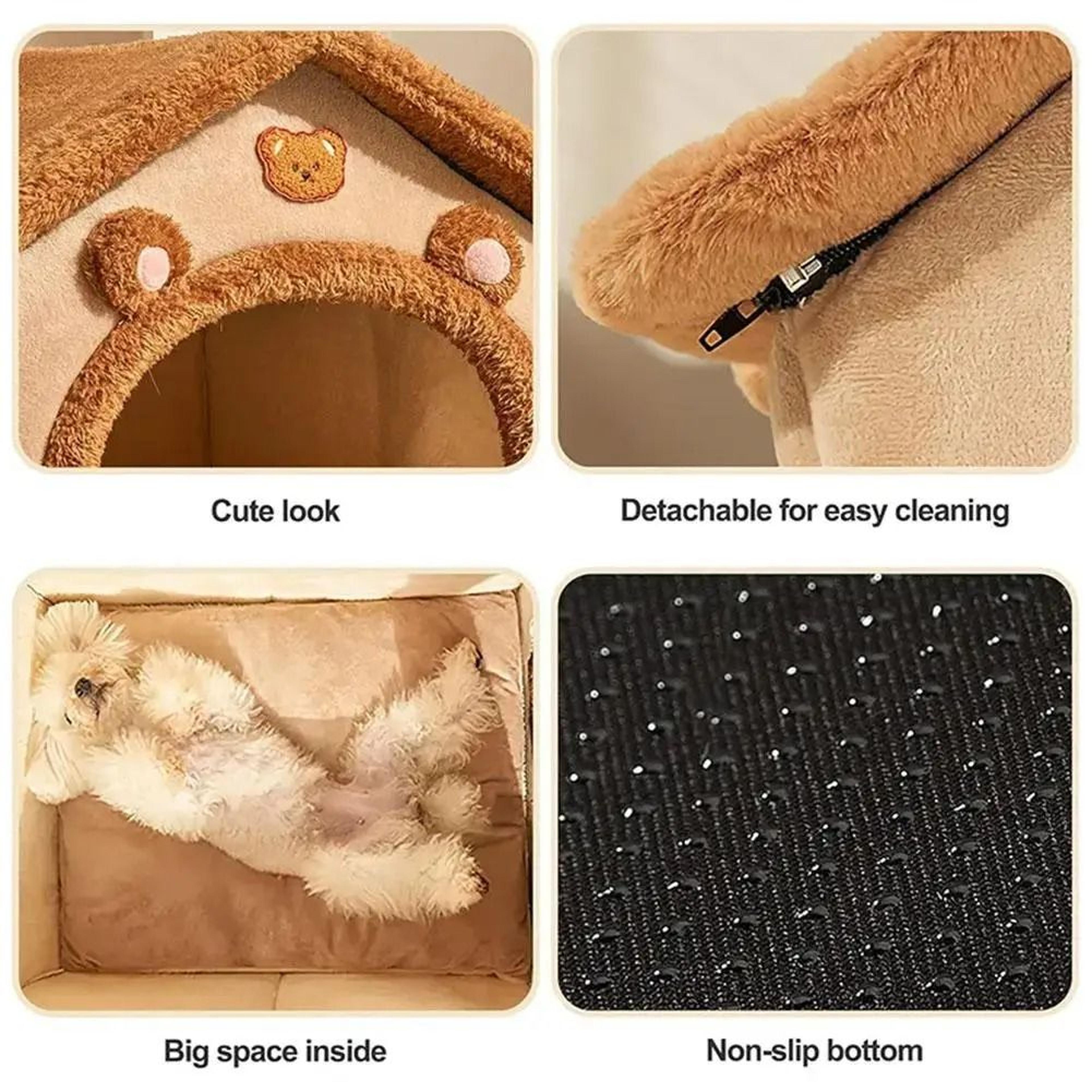 Cozy Plush Pet Warm House 5