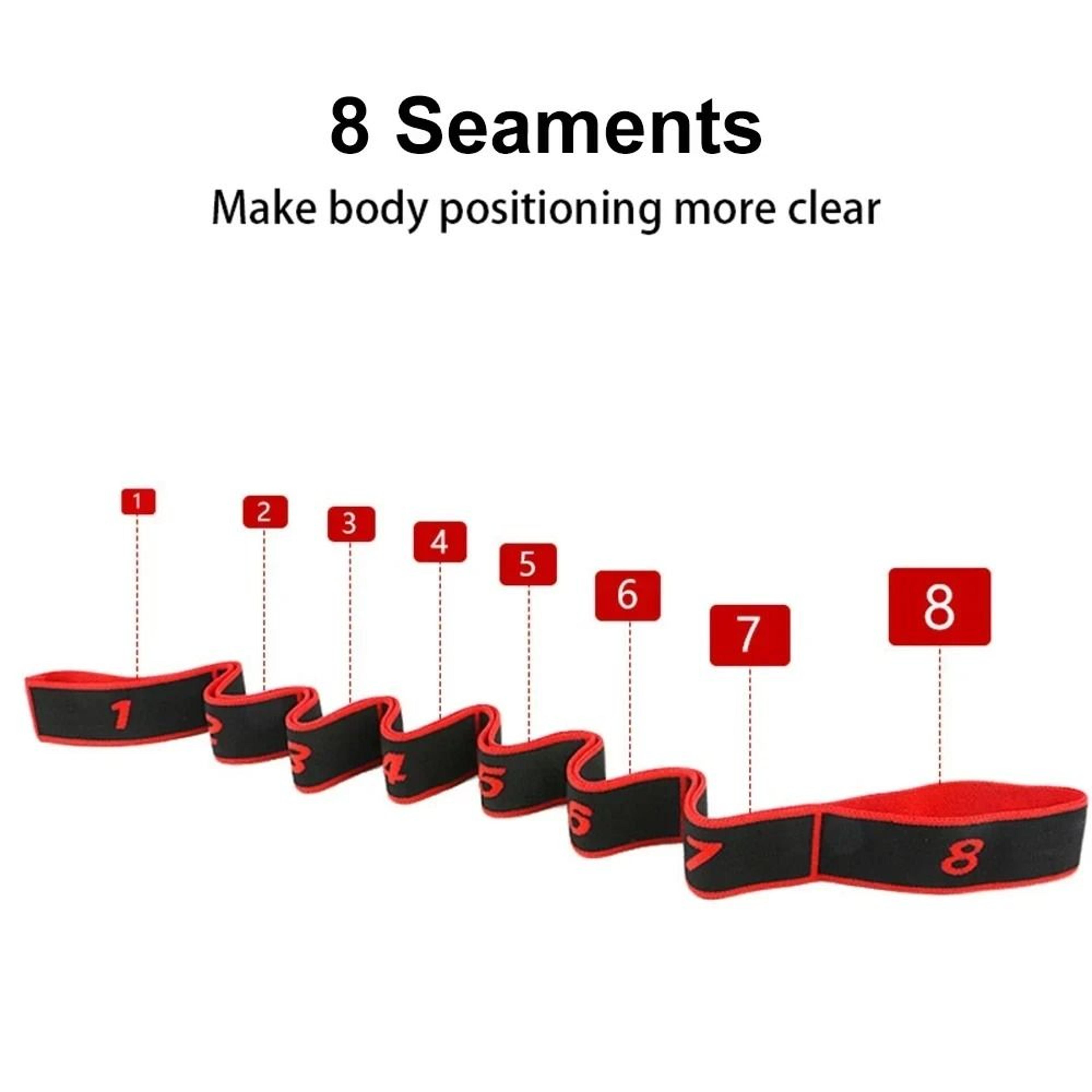 Adjustable Stretching Resistance Yoga Belt 2