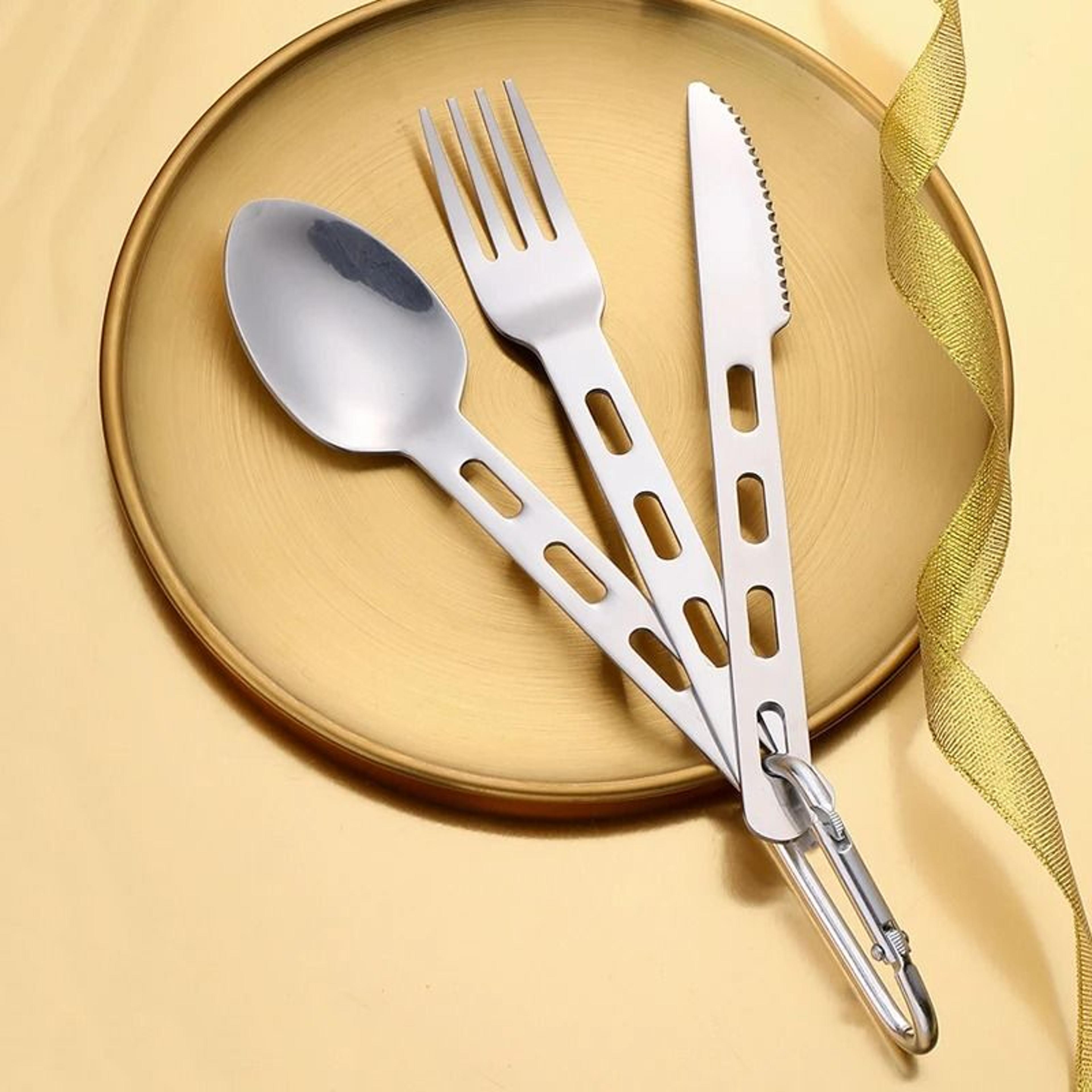 Portable Stainless Steel Cutlery Set 4