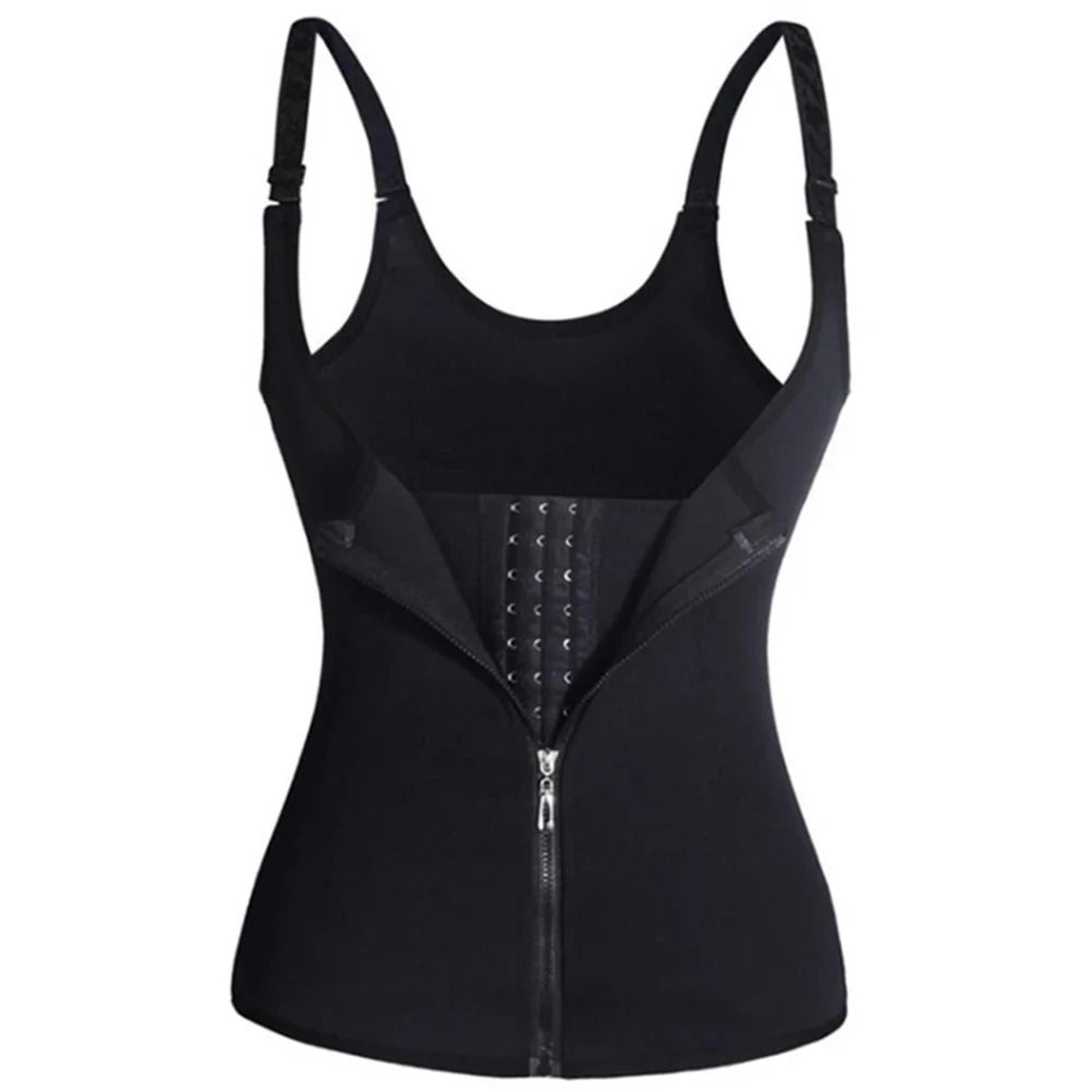Zipper Waist Trainer Tank Top Body Shaper 6