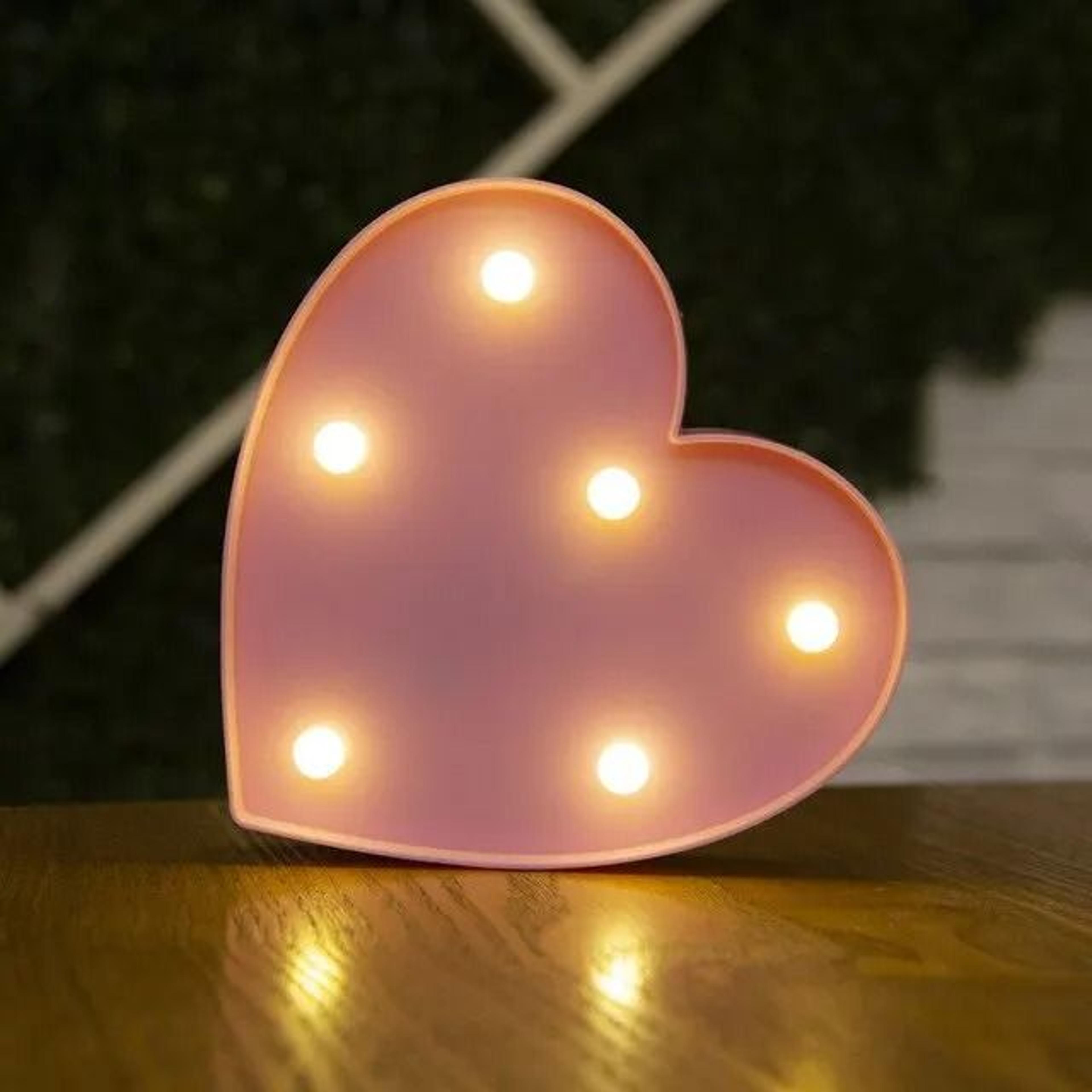 LED Alphabet And Number Decorative Night Light 18