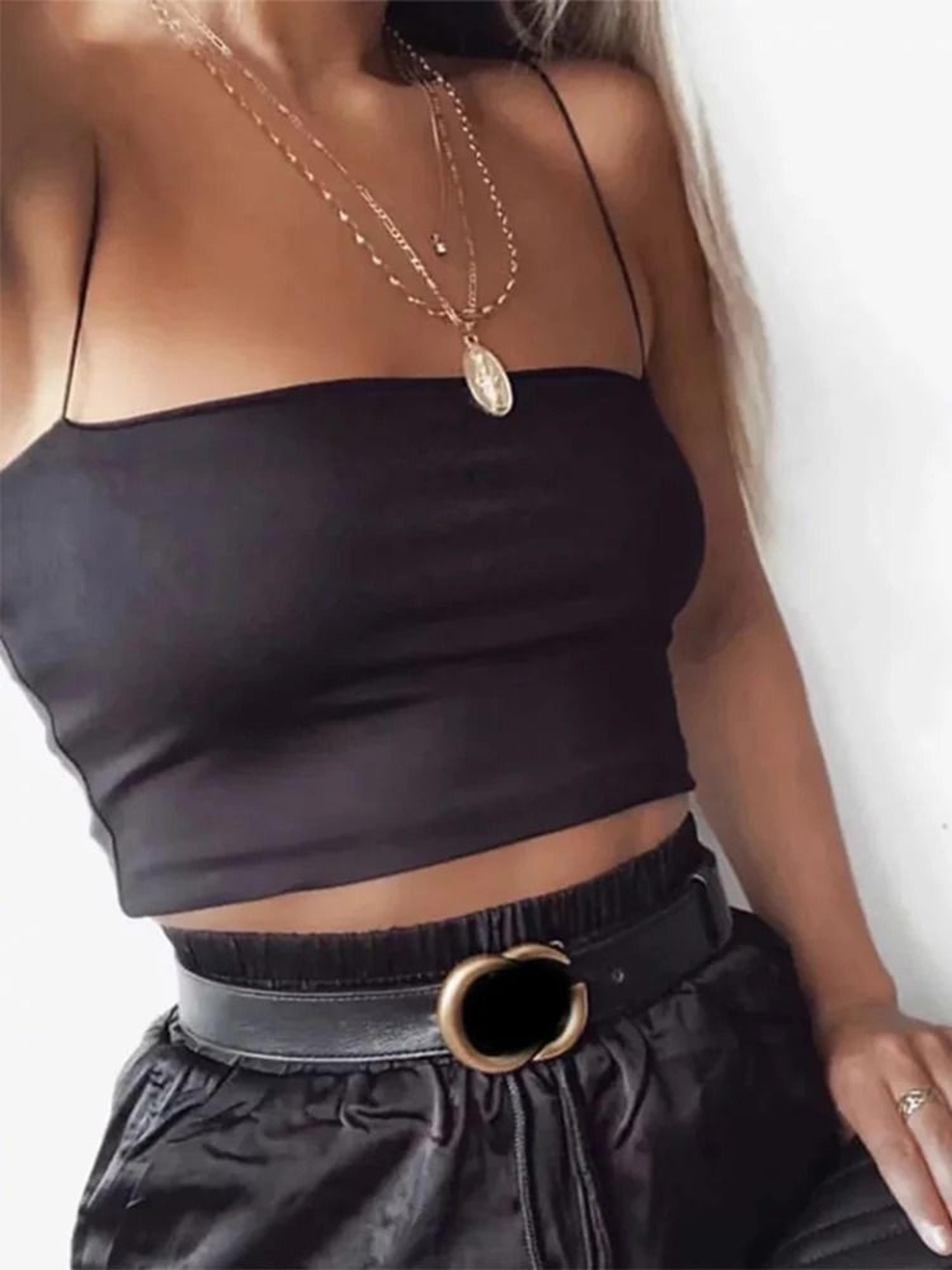 Sleeveless Cotton Crop Tank Top 4