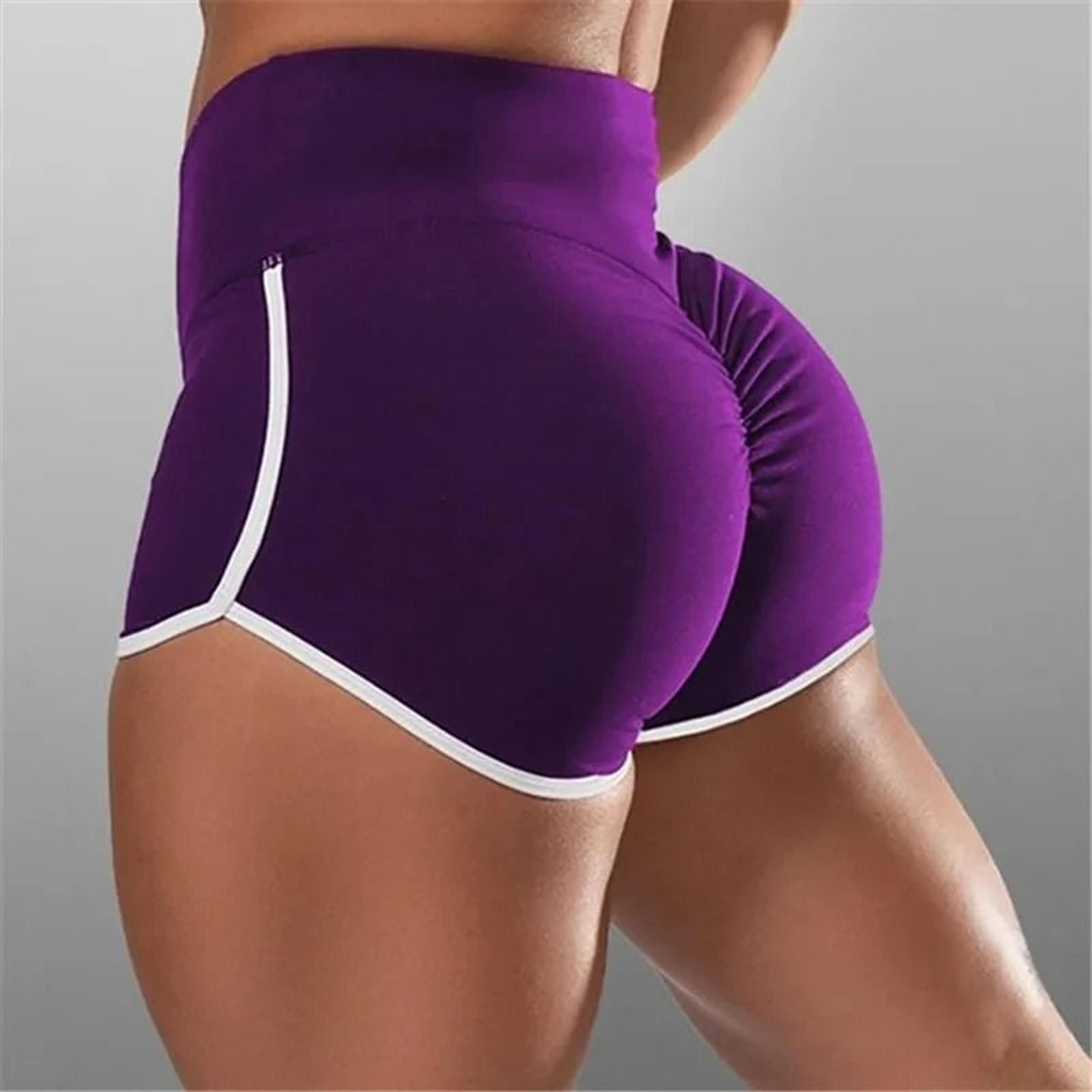 Low Waist Stretchy Yoga Fitness Shorts 4