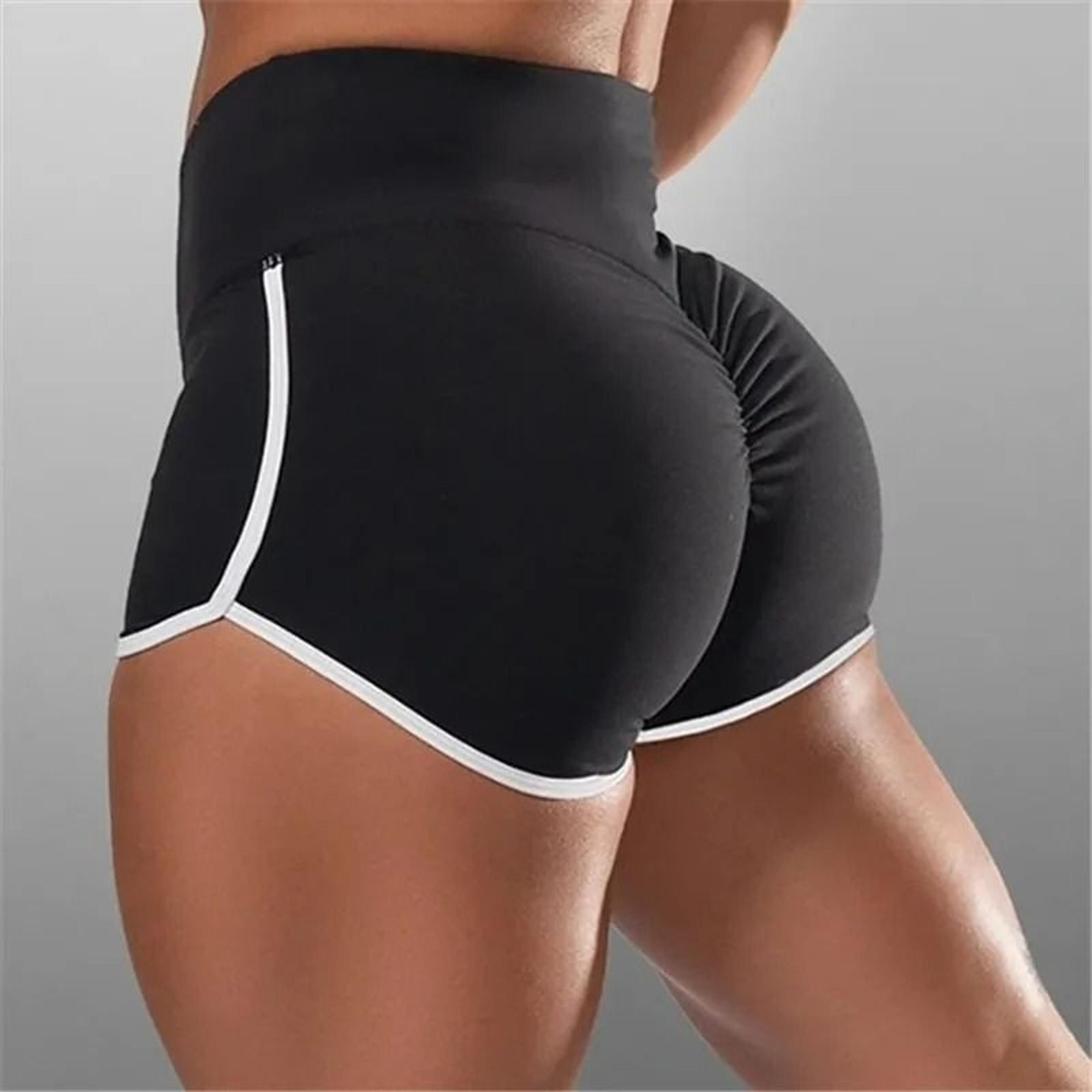 Low Waist Stretchy Yoga Fitness Shorts 7
