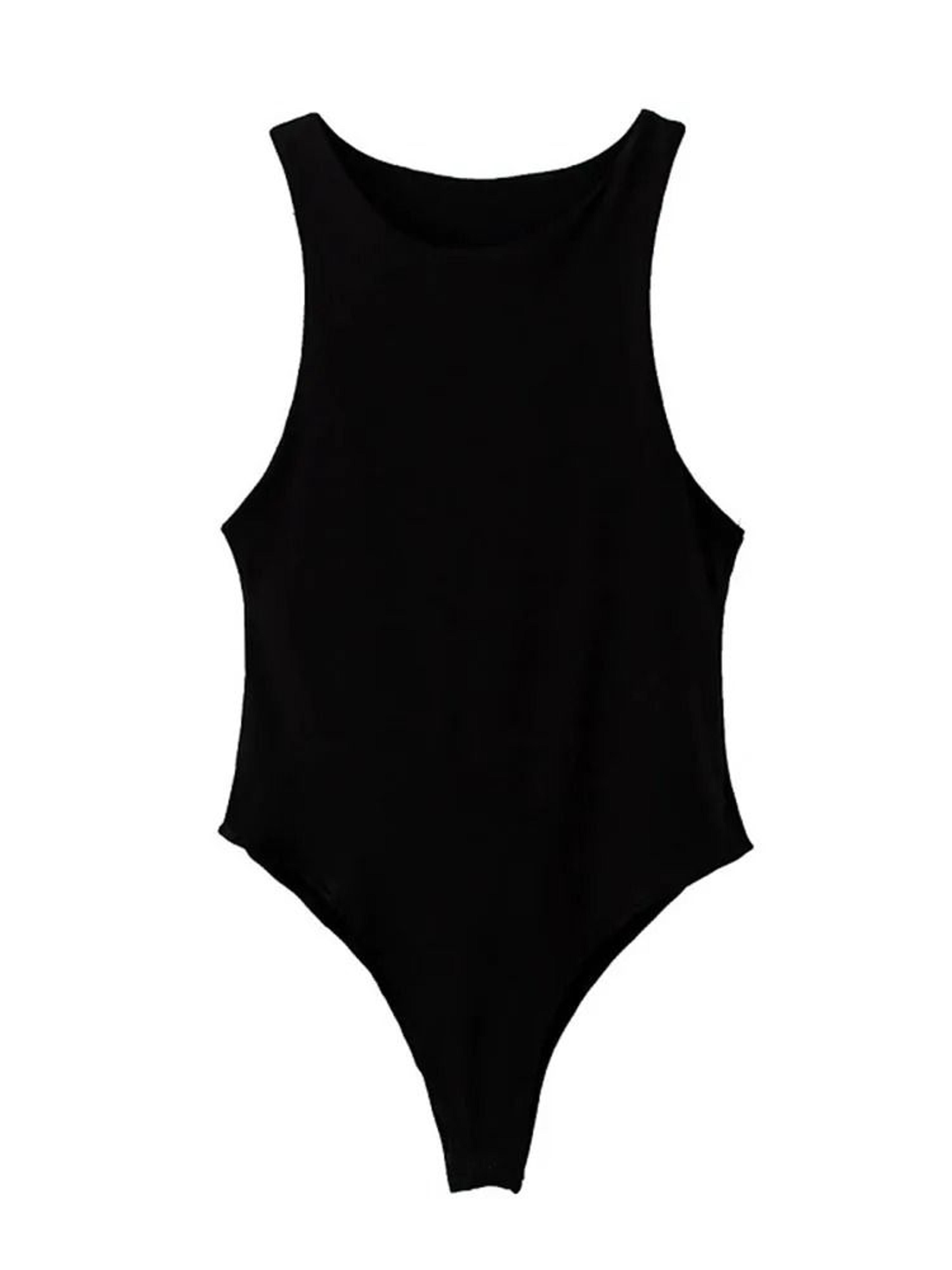 Summer Solid Bodycon Womens Bodysuit 1