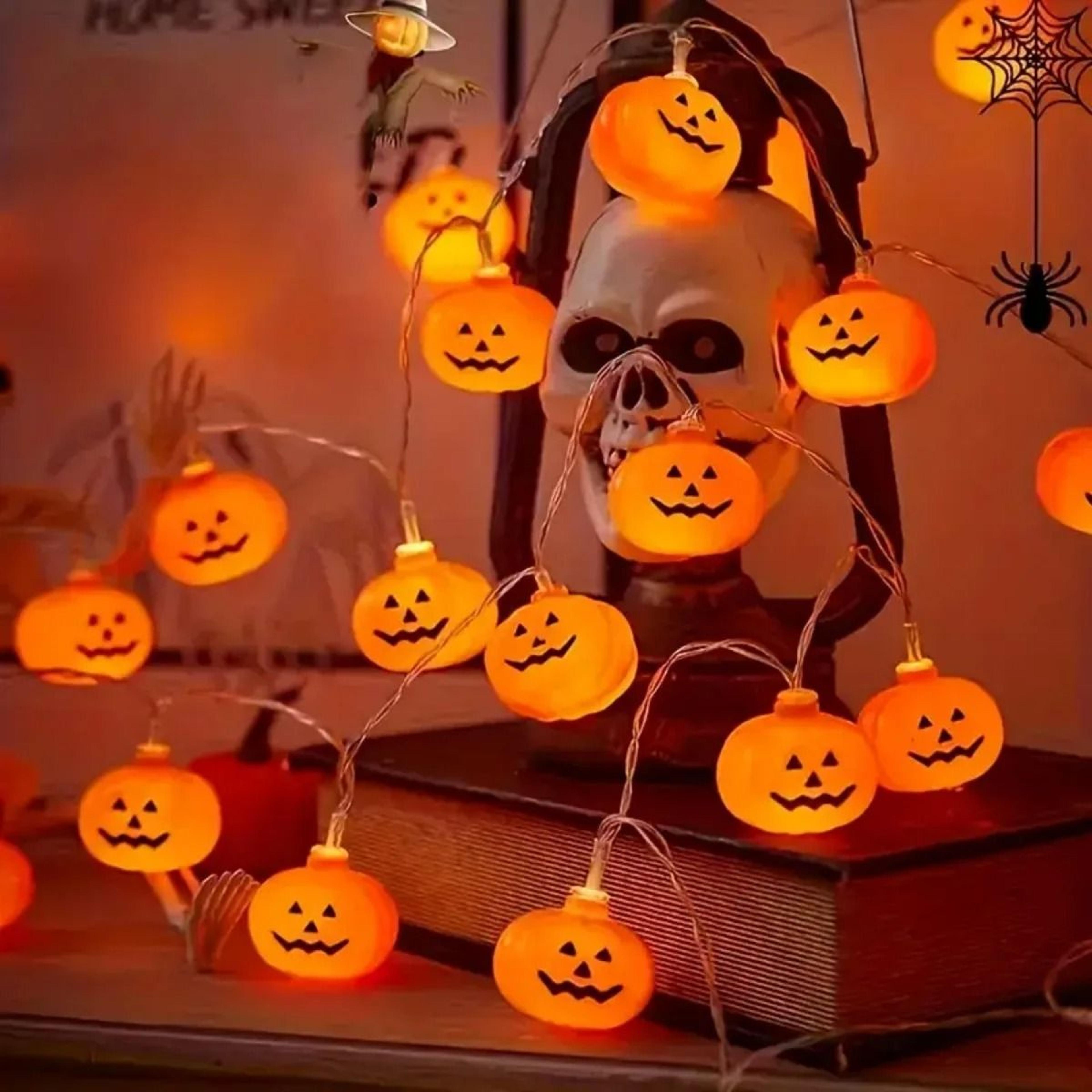 Pumpkin String Light For Festive Home And Party Decor 0
