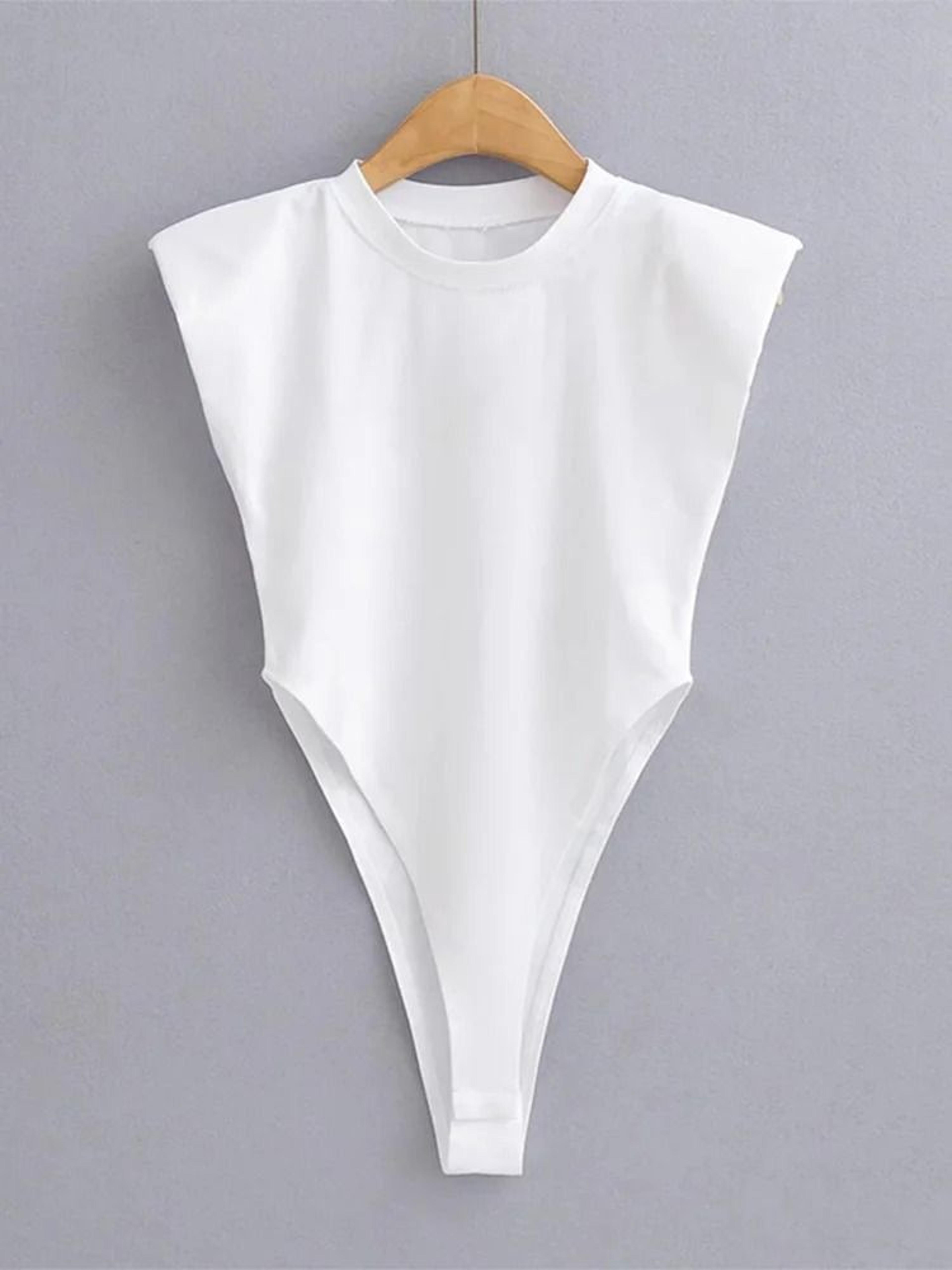 Sleeveless Bodycon Bodysuit Top For Women Summer Wear 1