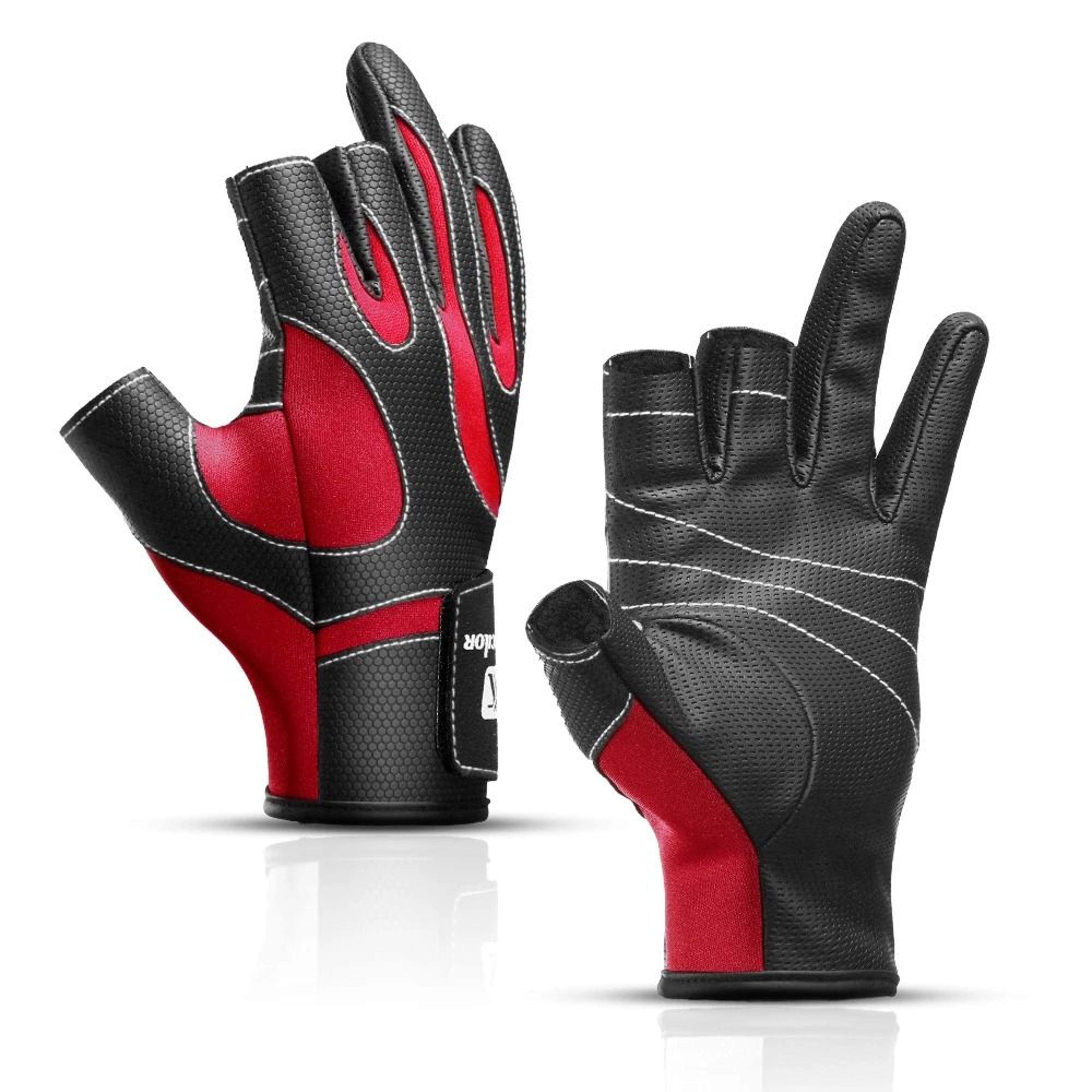 Three Finger Outdoor Sports Gloves For Fishing Cycling And Riding 2
