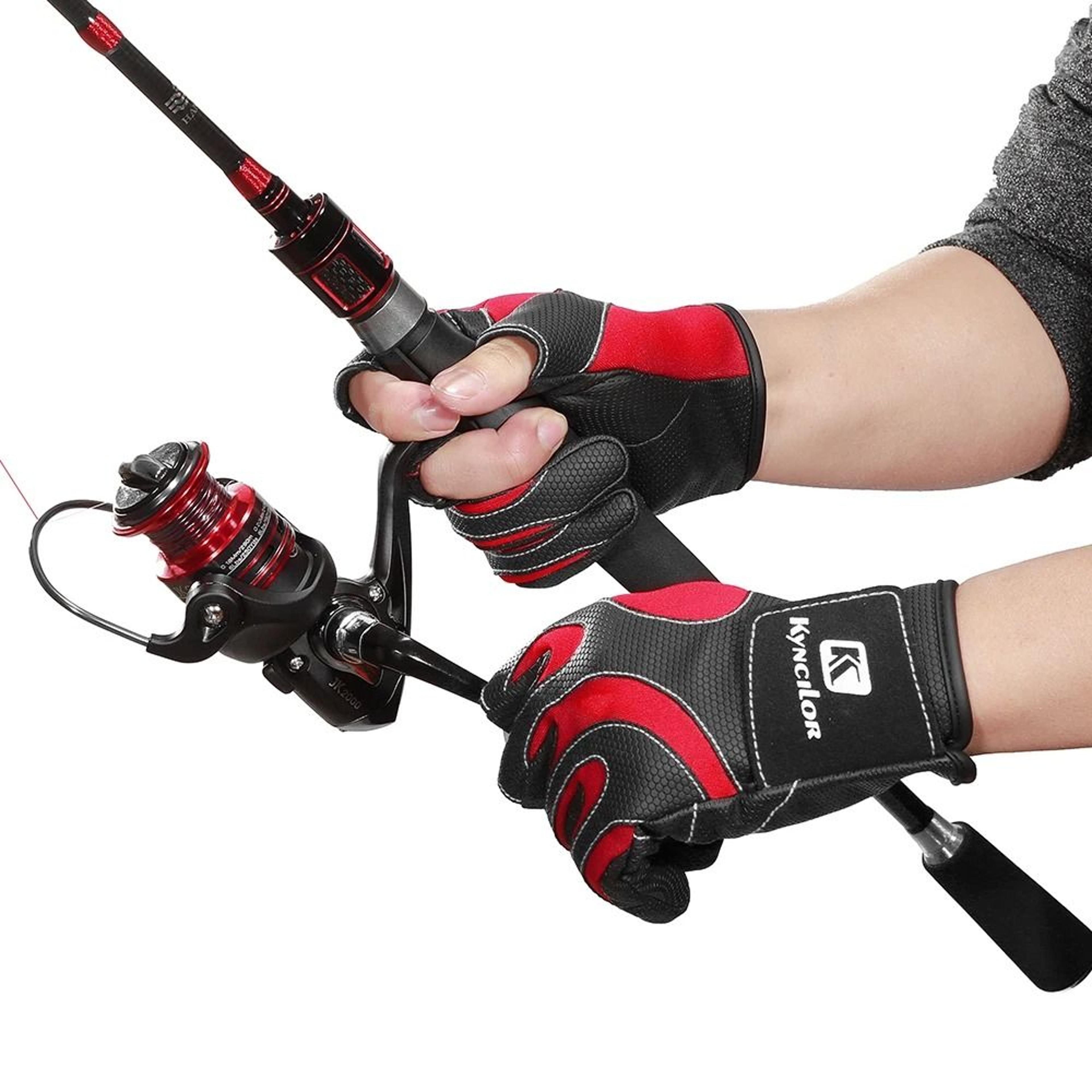 Three Finger Outdoor Sports Gloves For Fishing Cycling And Riding 4