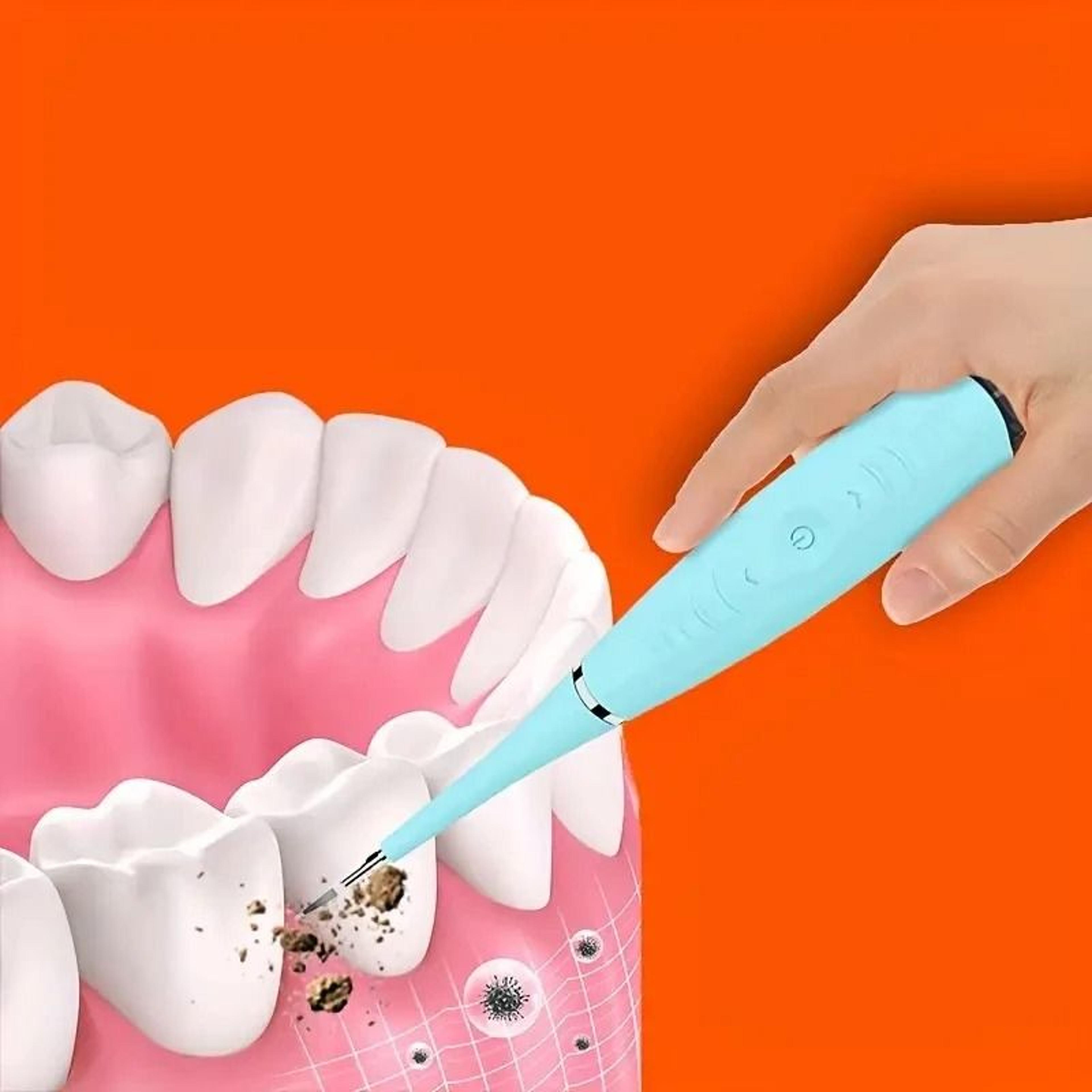 Electric Teeth Cleaner Tool For Home Dental Care And Plaque Removal 0