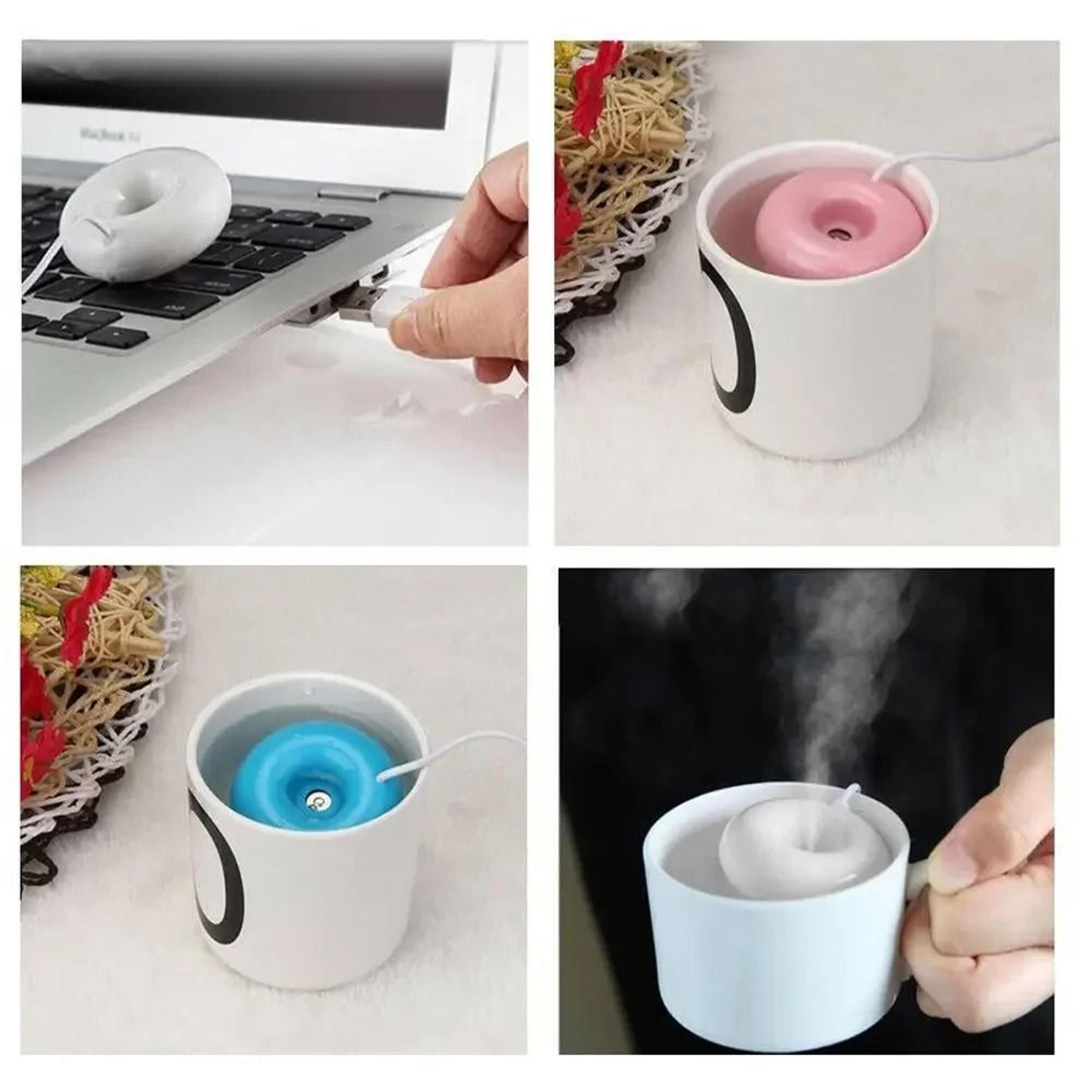 Mini Donut Humidifier And Air Moisturizer For Home And Office 3