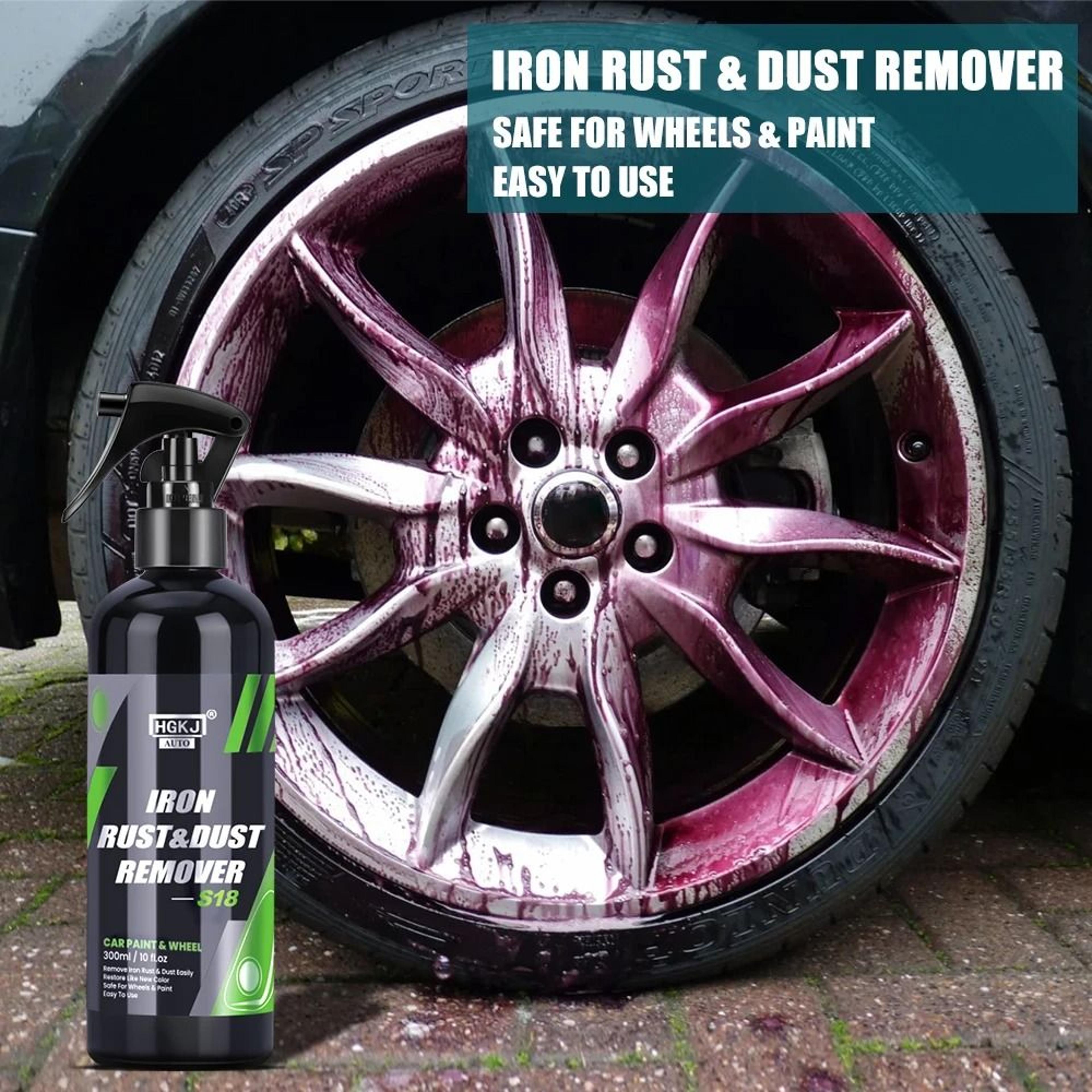 Car Paint And Wheel Iron Particle Rust Remover Spray 0