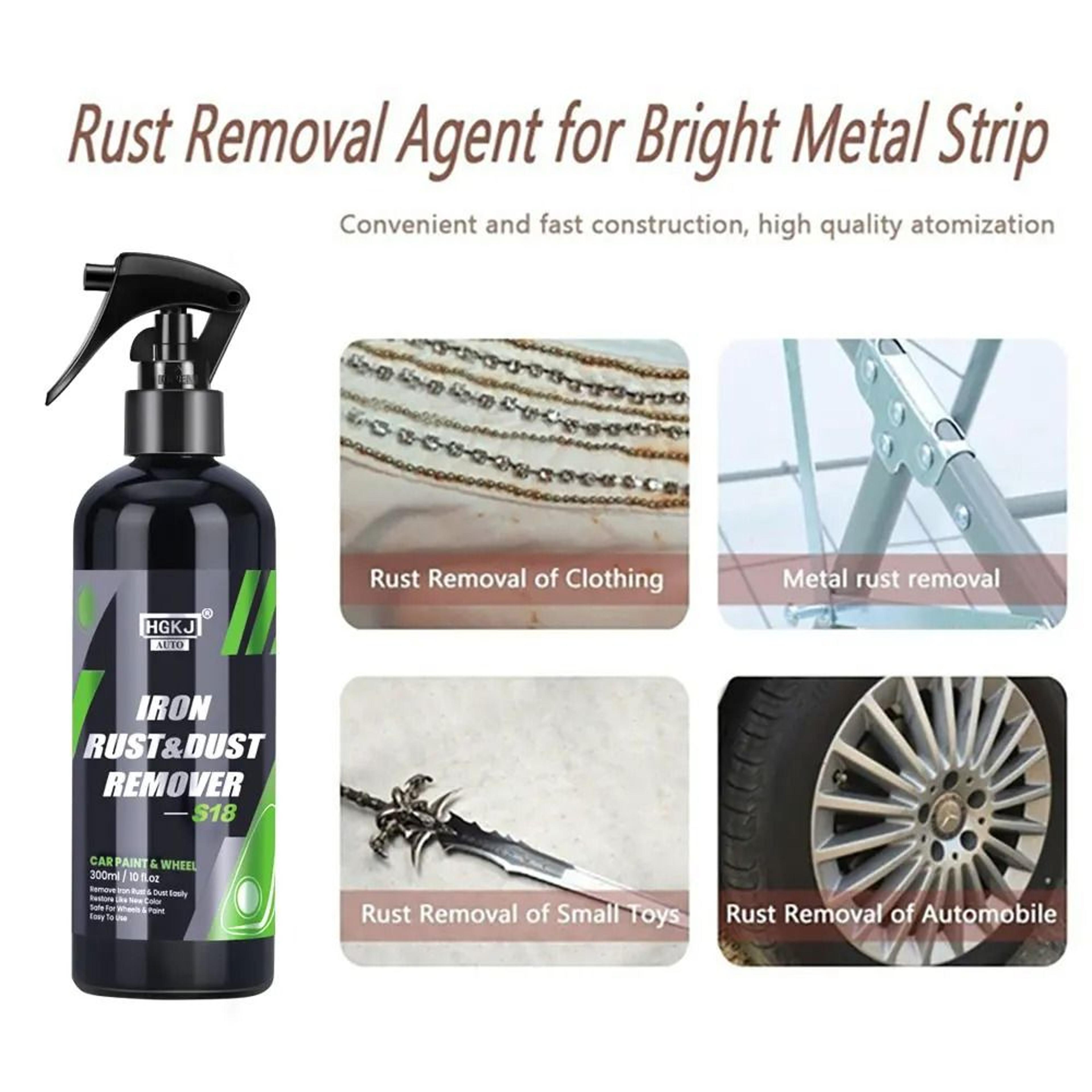 Car Paint And Wheel Iron Particle Rust Remover Spray 3