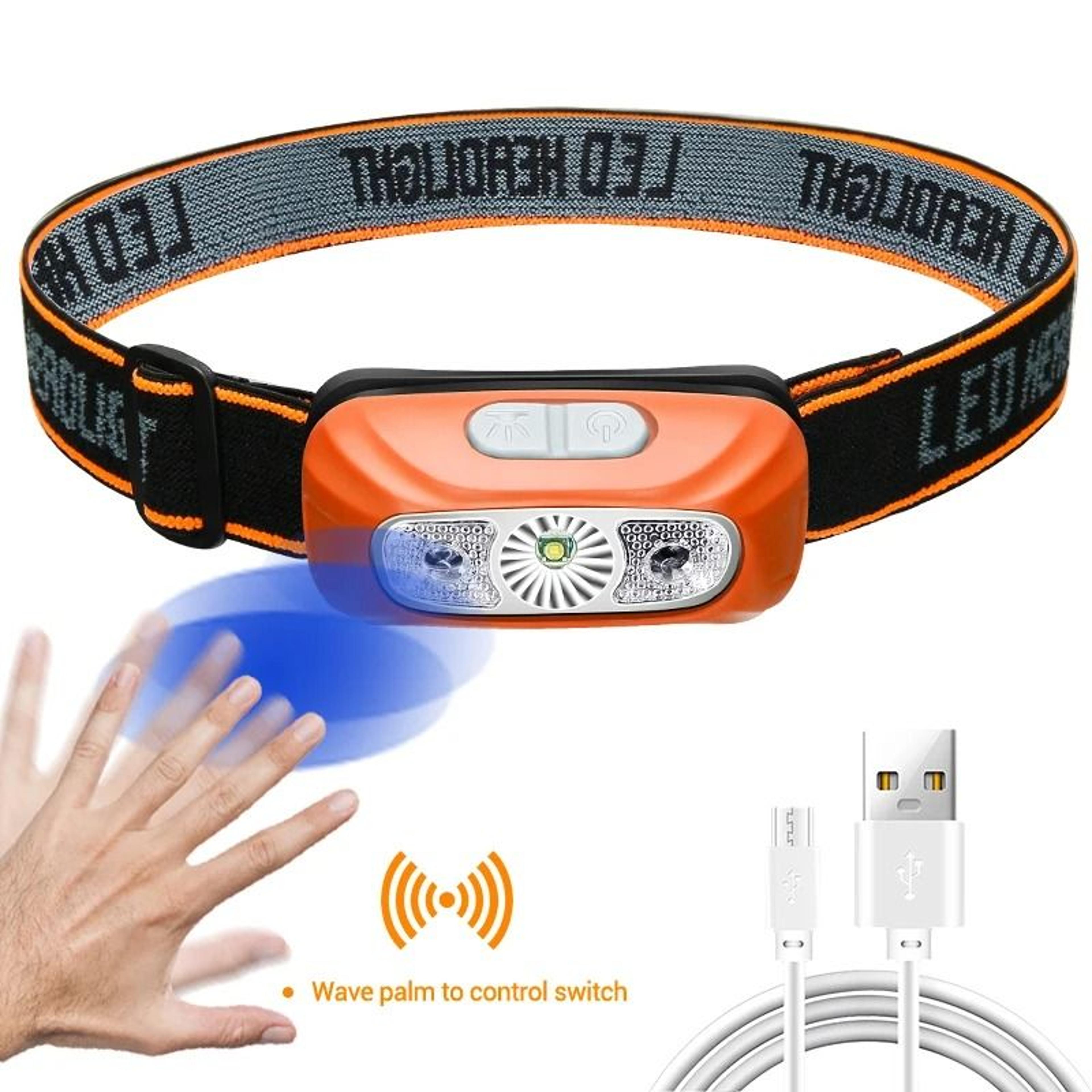 Rechargeable COB LED Headlamp With Motion Sensor For Outdoor Use 6