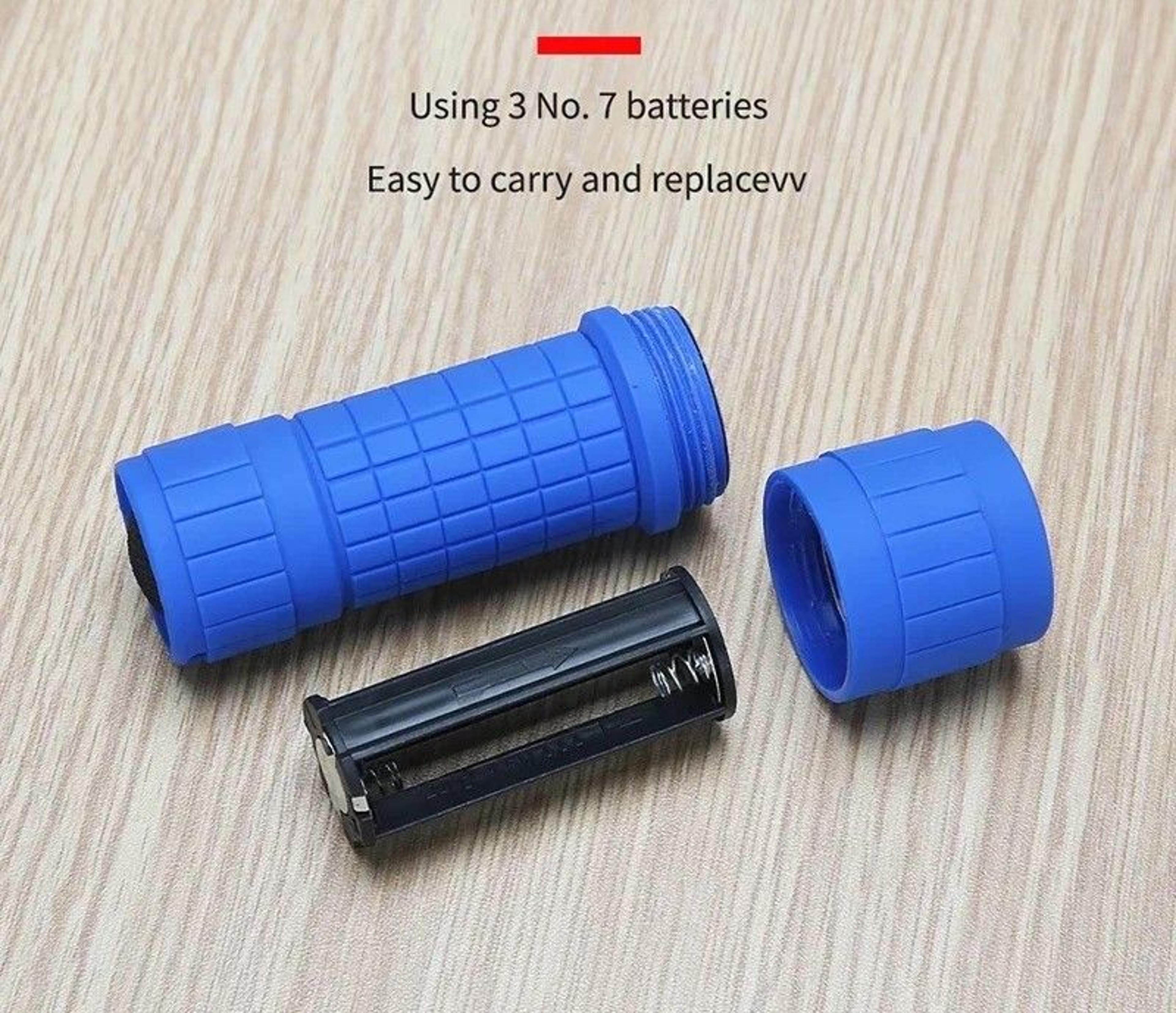 Mini Portable LED Flashlight With Powerful Nine XPE Beads For Outdoor And Emergency Use 1