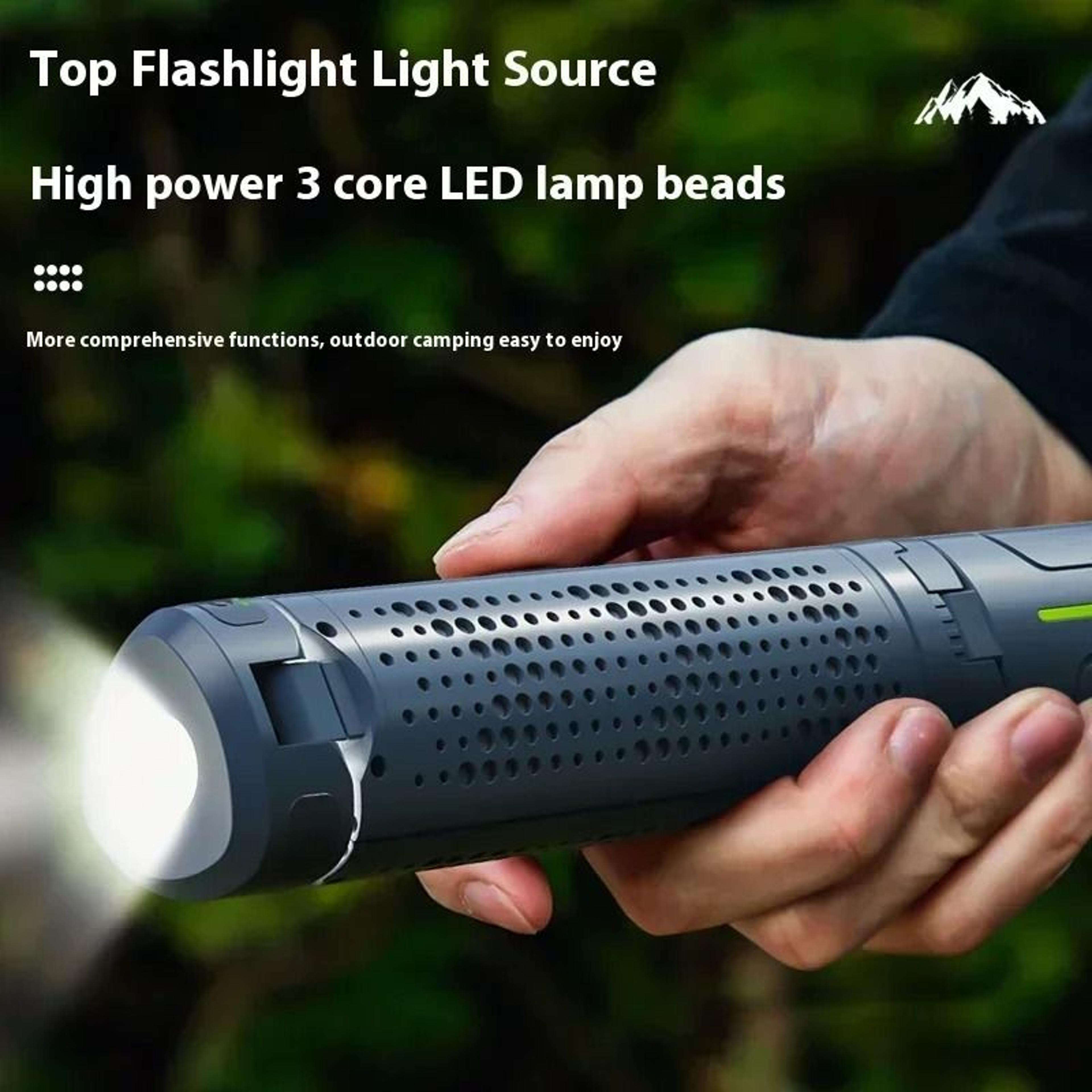USB Rechargeable 1000 Lumen Retractable Camping Lantern And Work Light 1