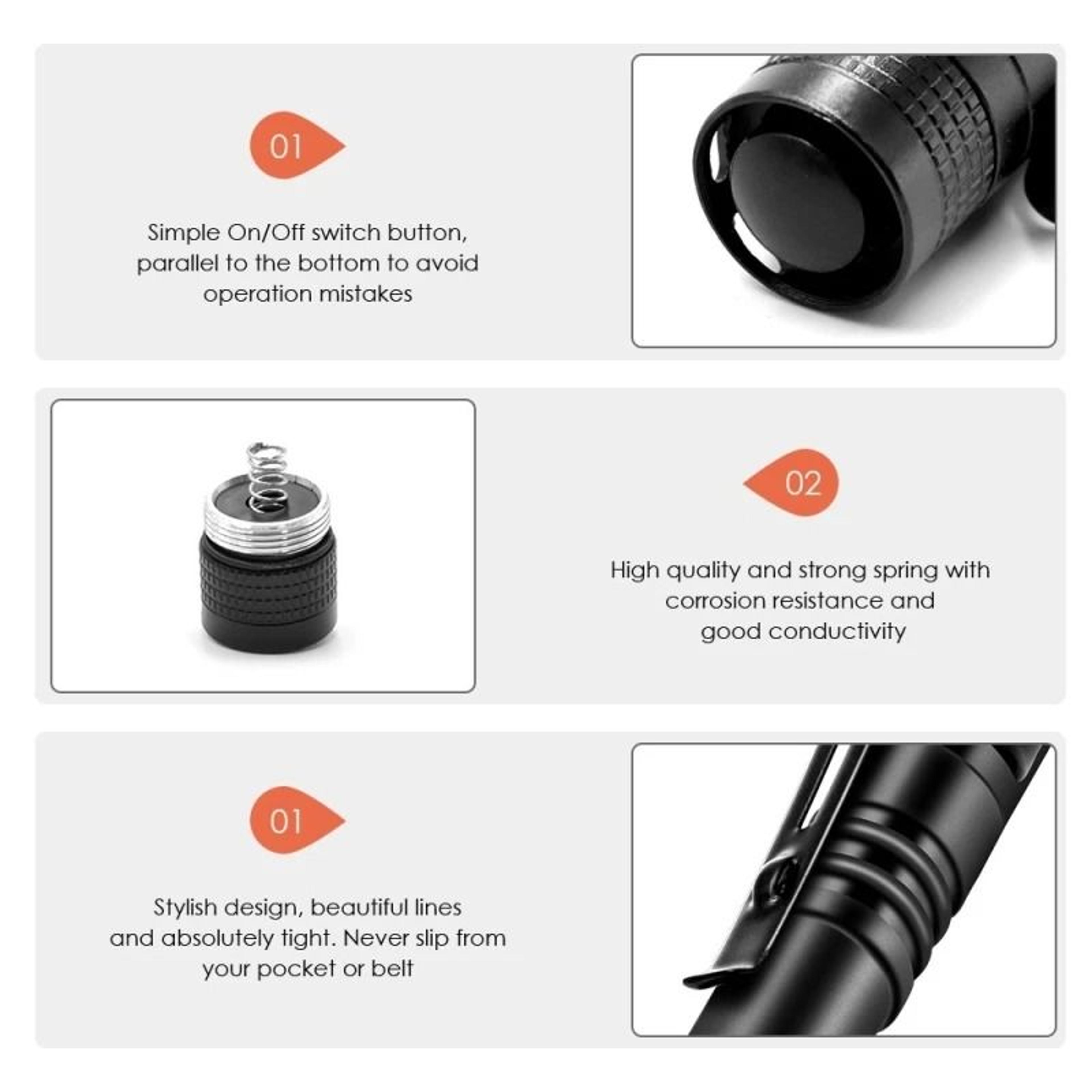 Mini Portable LED Pen Light For Camping Outdoor And Emergency Use 3