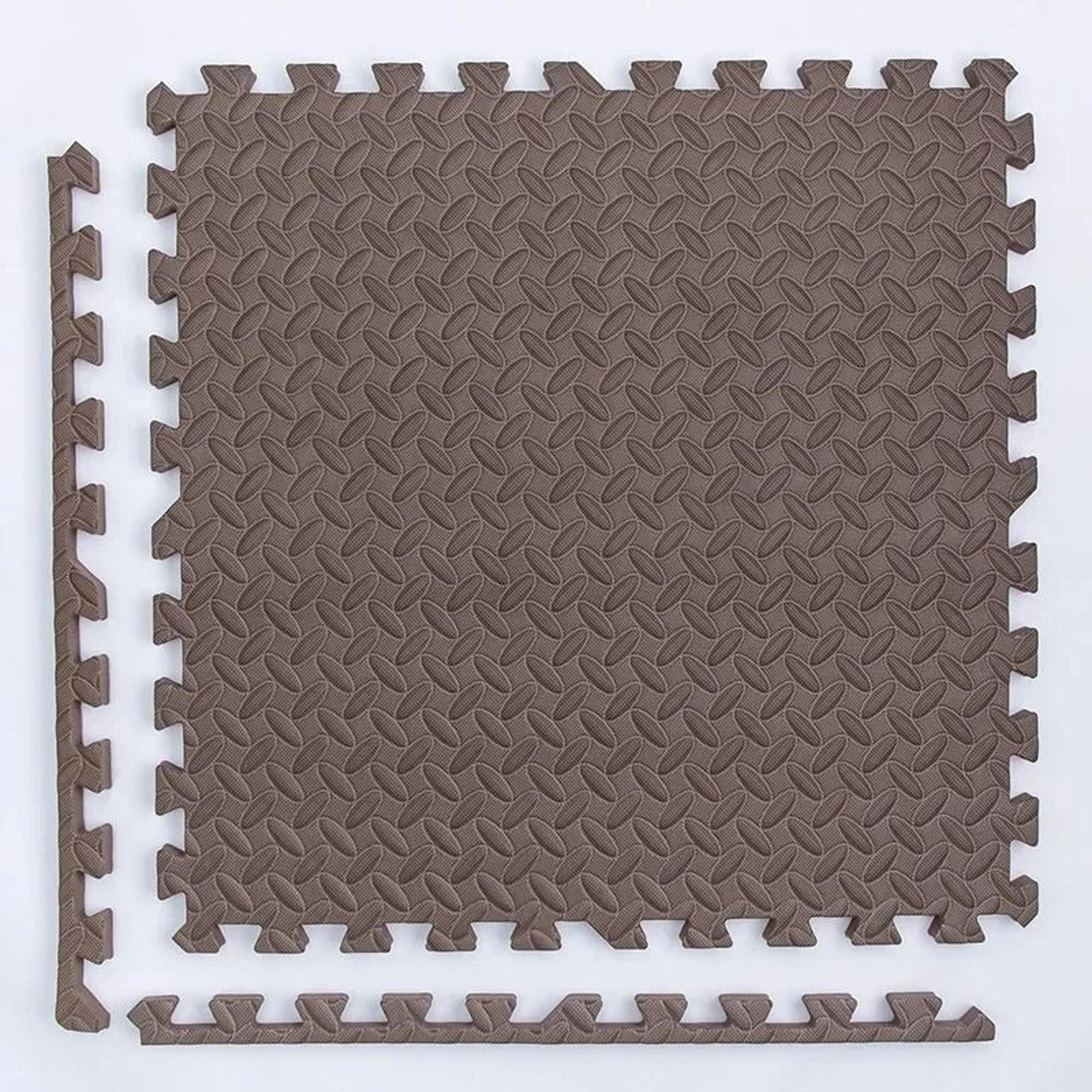 Interlocking EVA Puzzle Fitness Mat Tiles For Home Gym And Kids Play Area 9