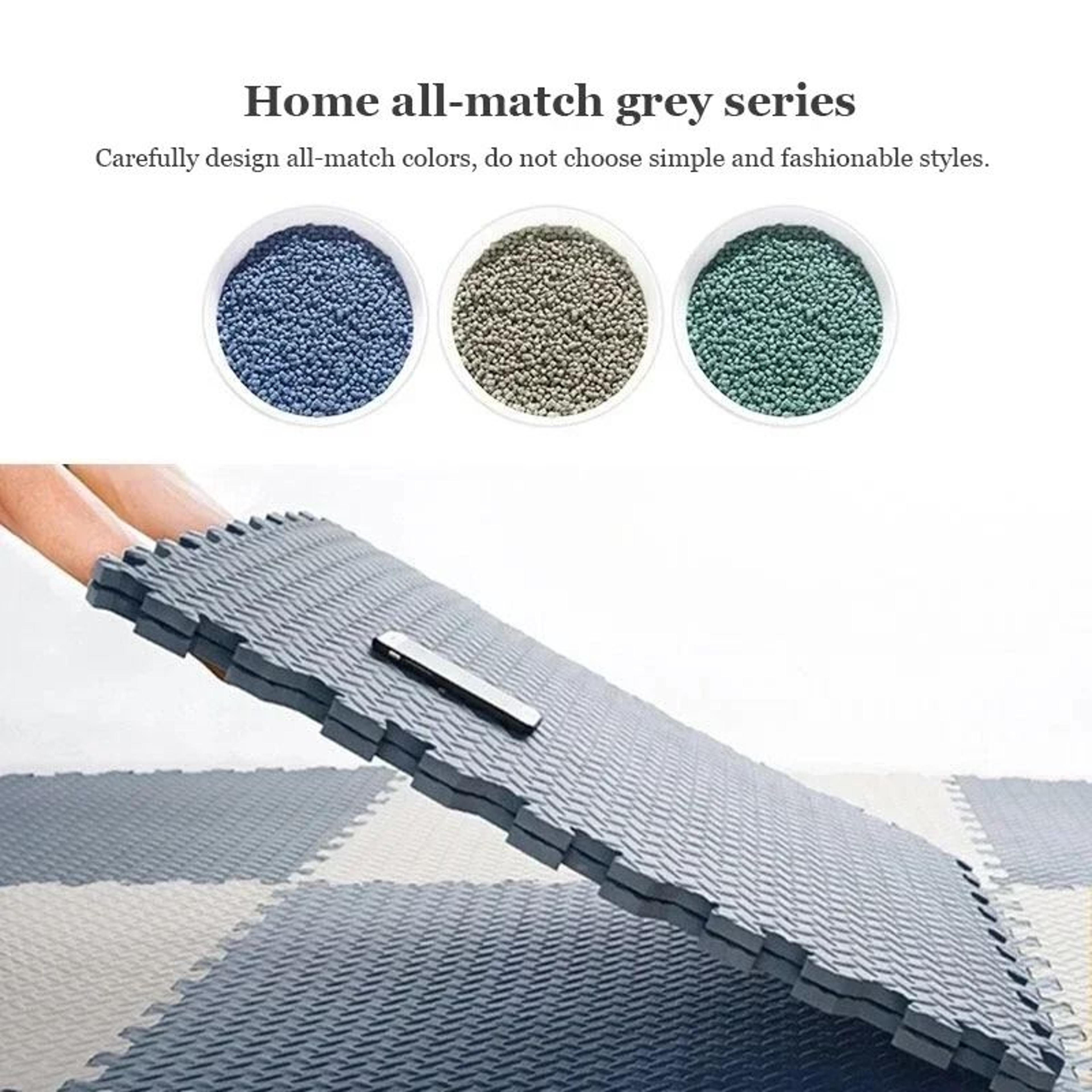 Interlocking Baby Puzzle Floor Play Mat For Kids Soft EVA Foam Carpet 4
