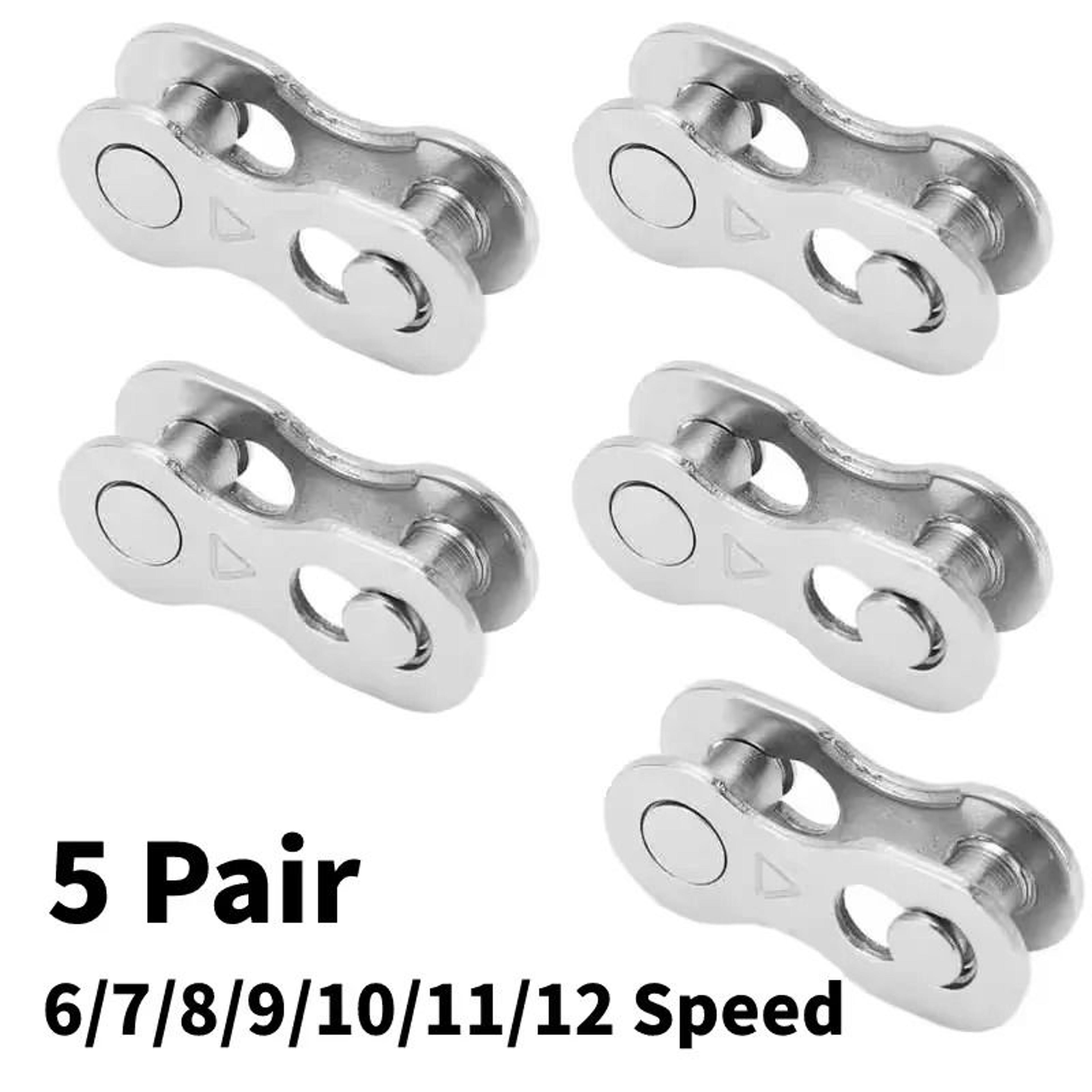 Bicycle Chain Connector Quick Link Set For Multiple Speeds 0