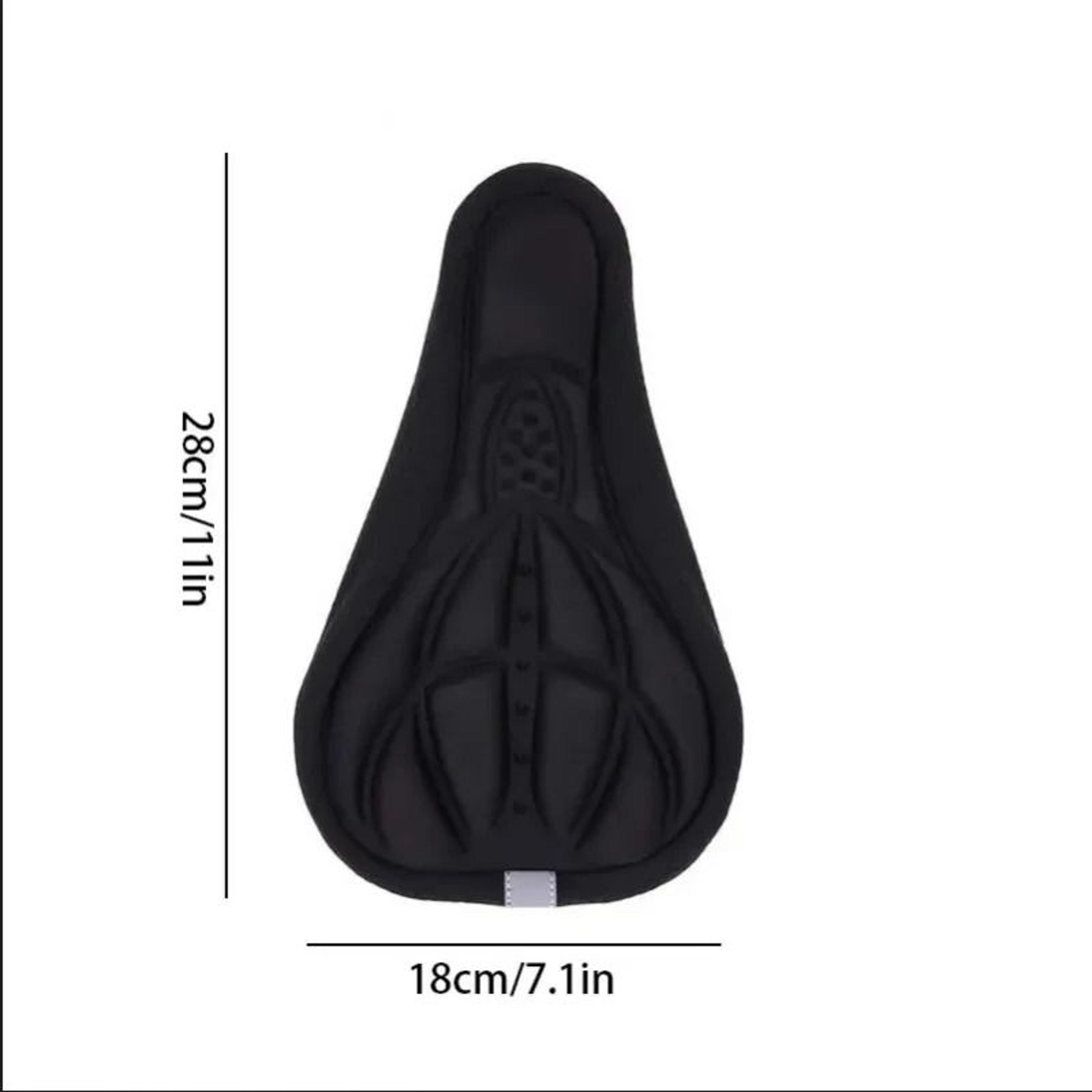 Soft 3D Padded Cycling Saddle Seat Cover Cushion For Comfortable Riding 5