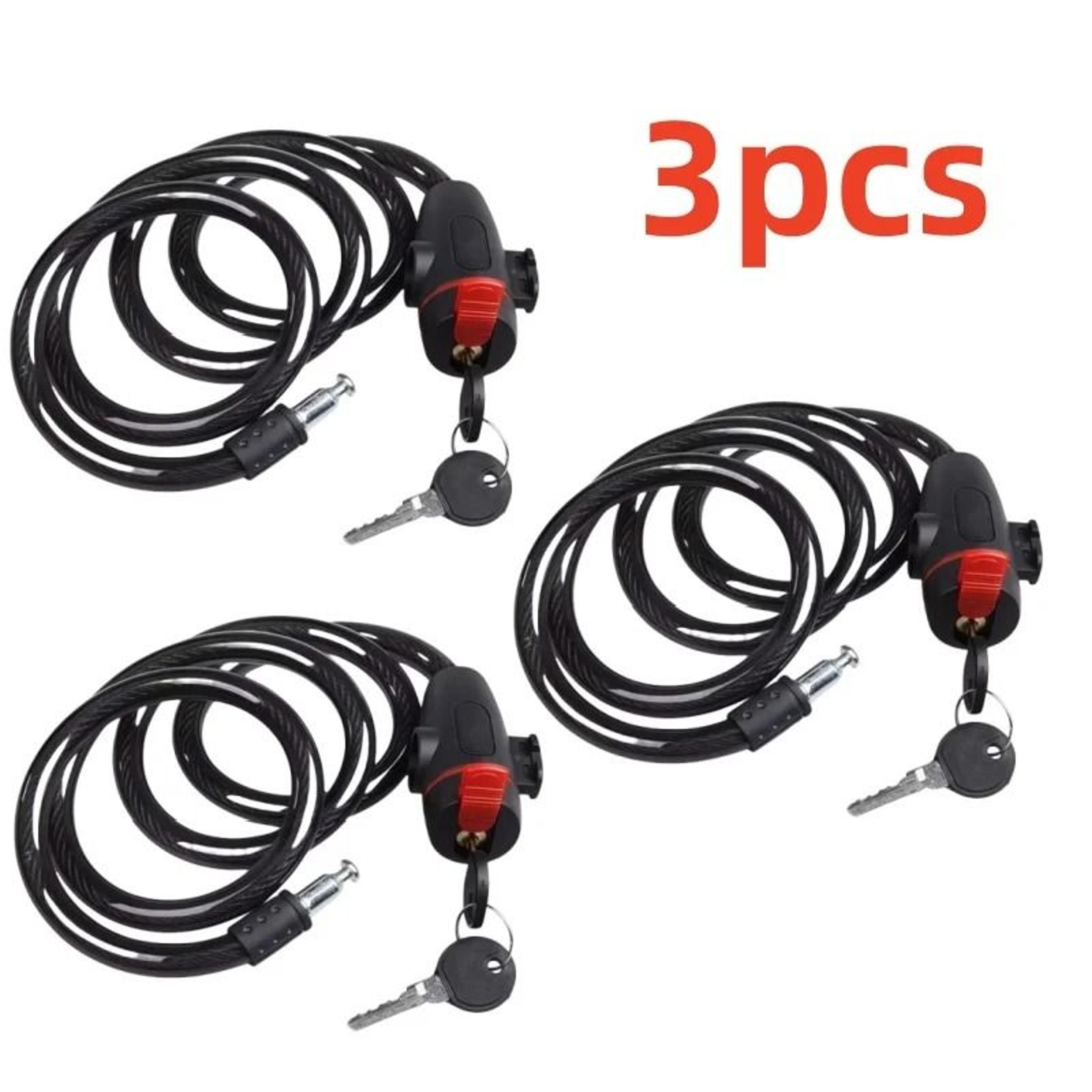 Heavy Duty Motorcycle And Bicycle Chain Lock With Keys For Maximum Security 7