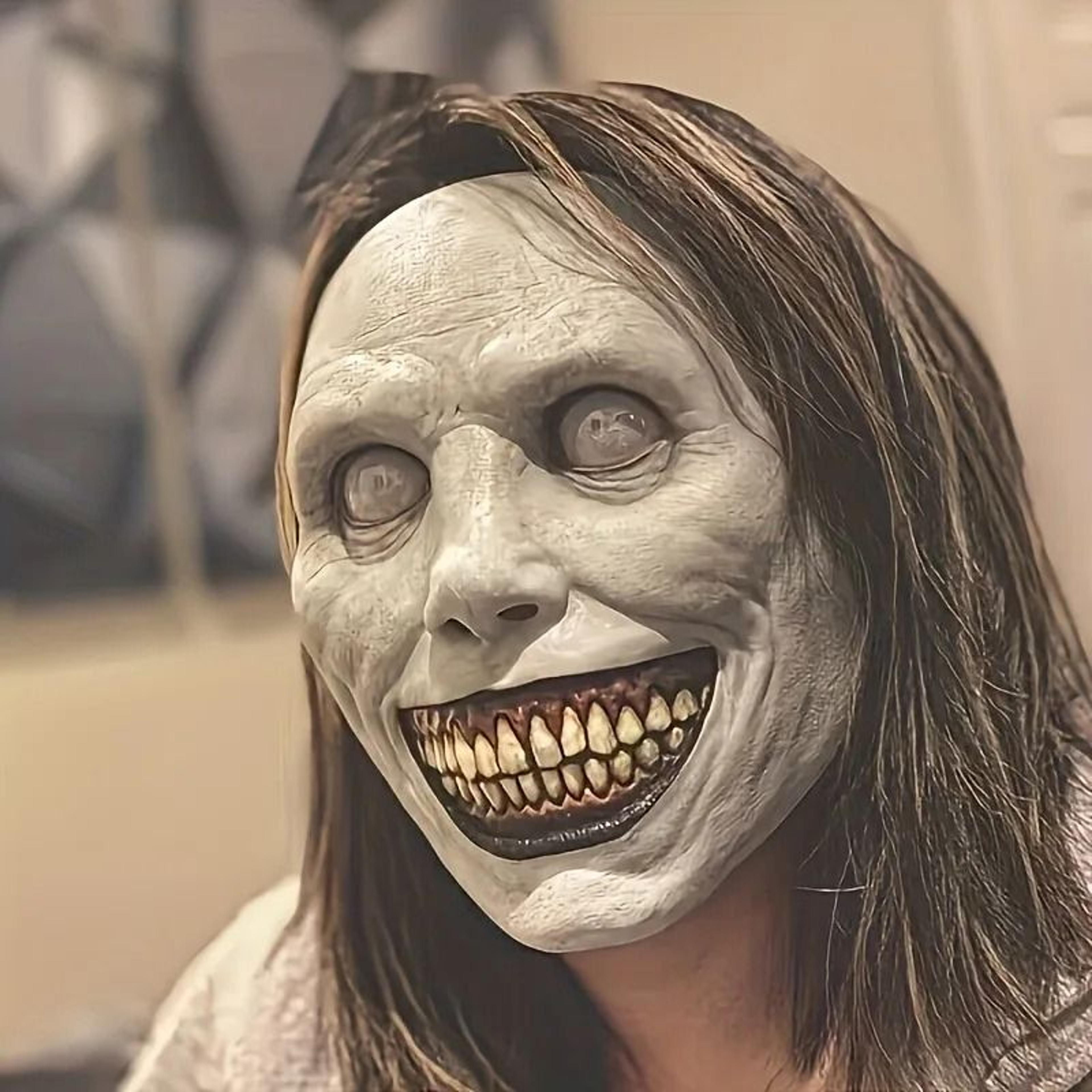 Christmas Scary Zombie And Clown Dual Face Costume Mask 4